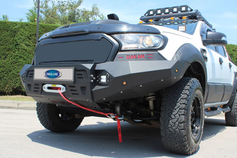 Передній бампер з захистом картера Dakar (2015-2022) 2