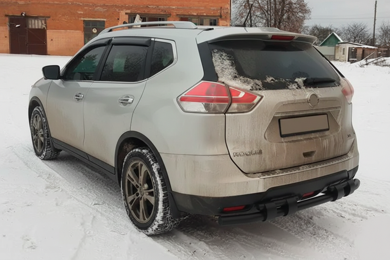 Задній захист NSXT.13.6.B1-08 Black (2 шт., нерж)