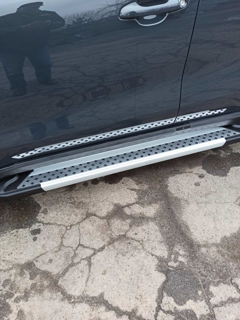 Бокові пороги New Vision Grey (2 шт., алюміній) 2
