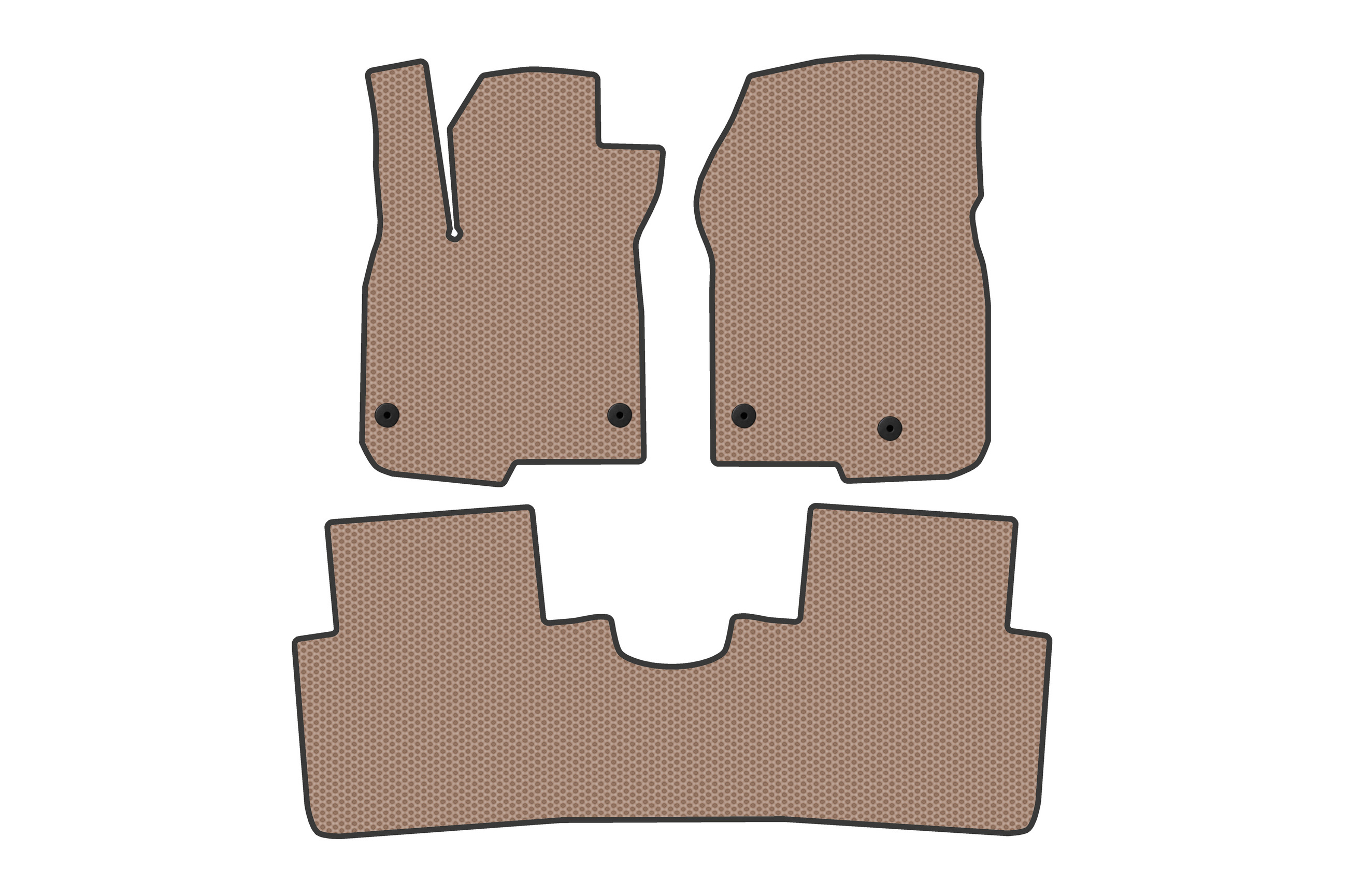 Гумові килимки Carsuit (Бежевий)