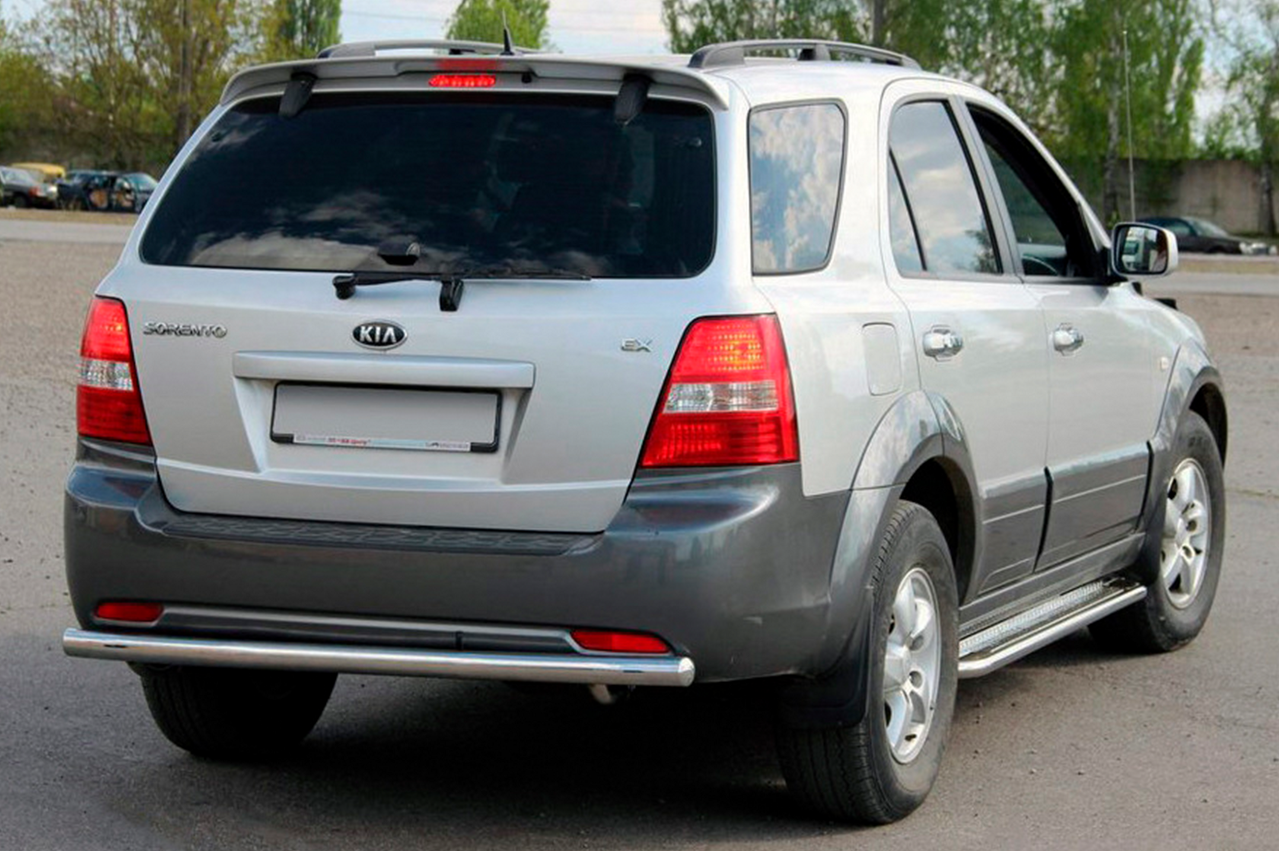 Задня дуга AK002 (нерж.) 2
