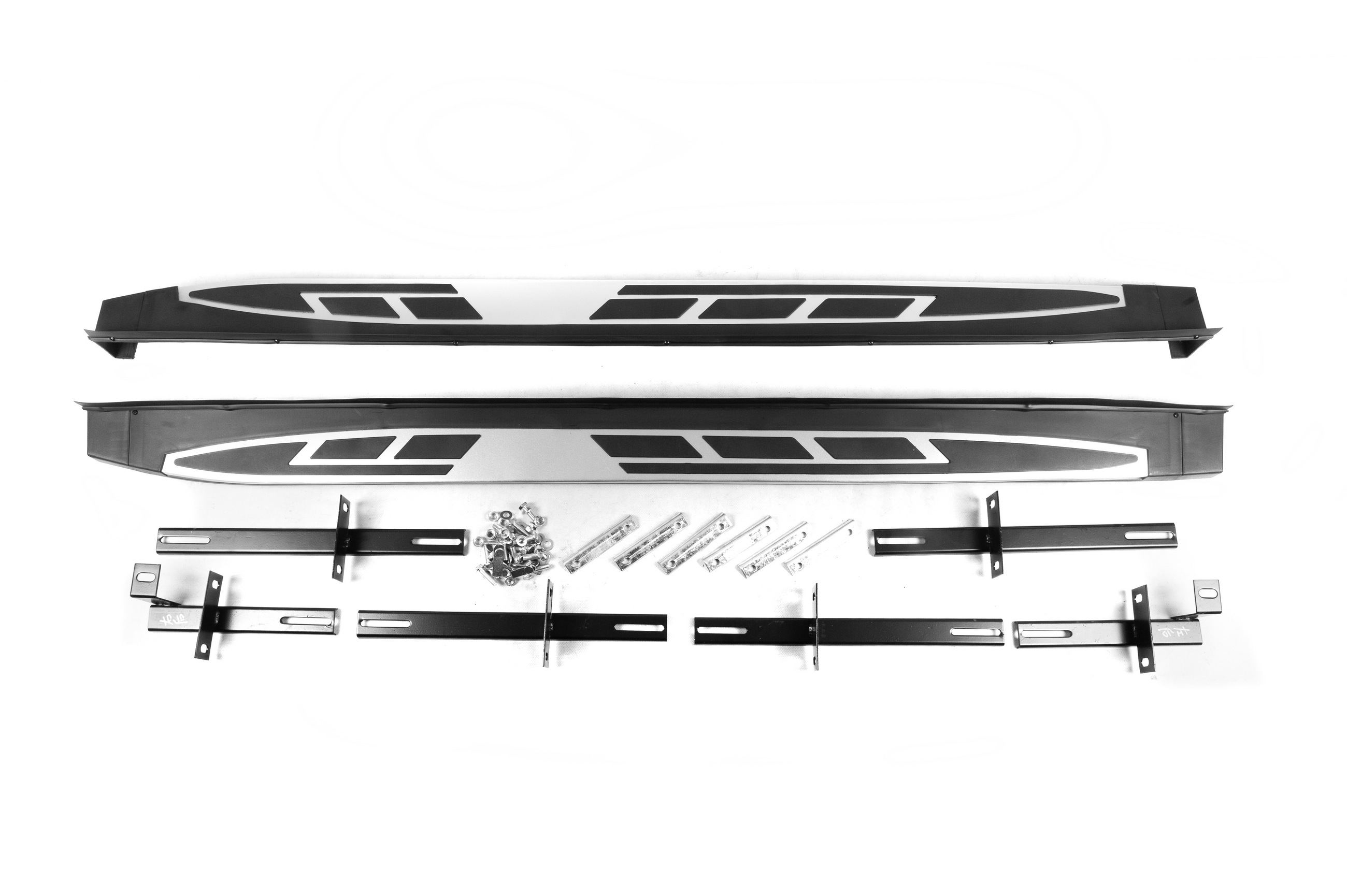 Бокові пороги OEM V2 (2 шт, алюміній) 2