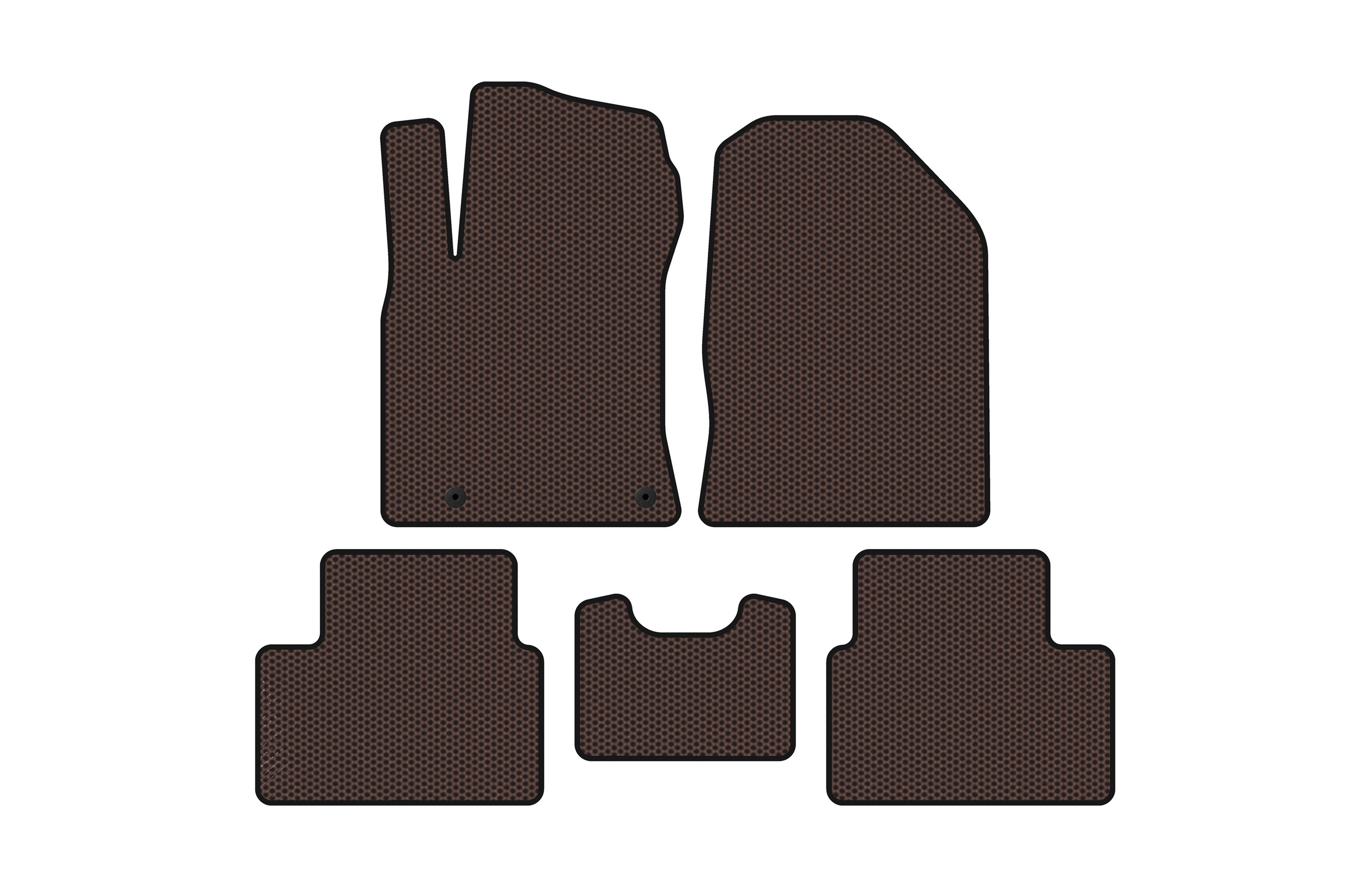 Гумові килимки Carsuit (Коричневий)