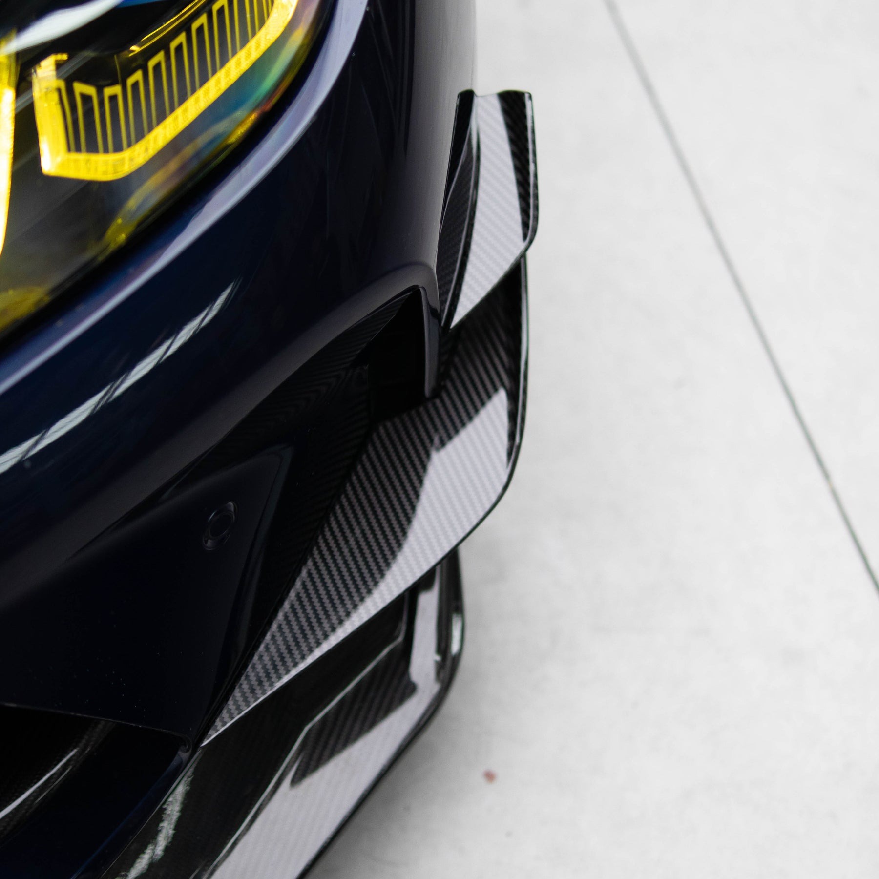 Губа (Карбон) (канарди) V2 на BMW M3 G80 / G81 2021-2026 року 5