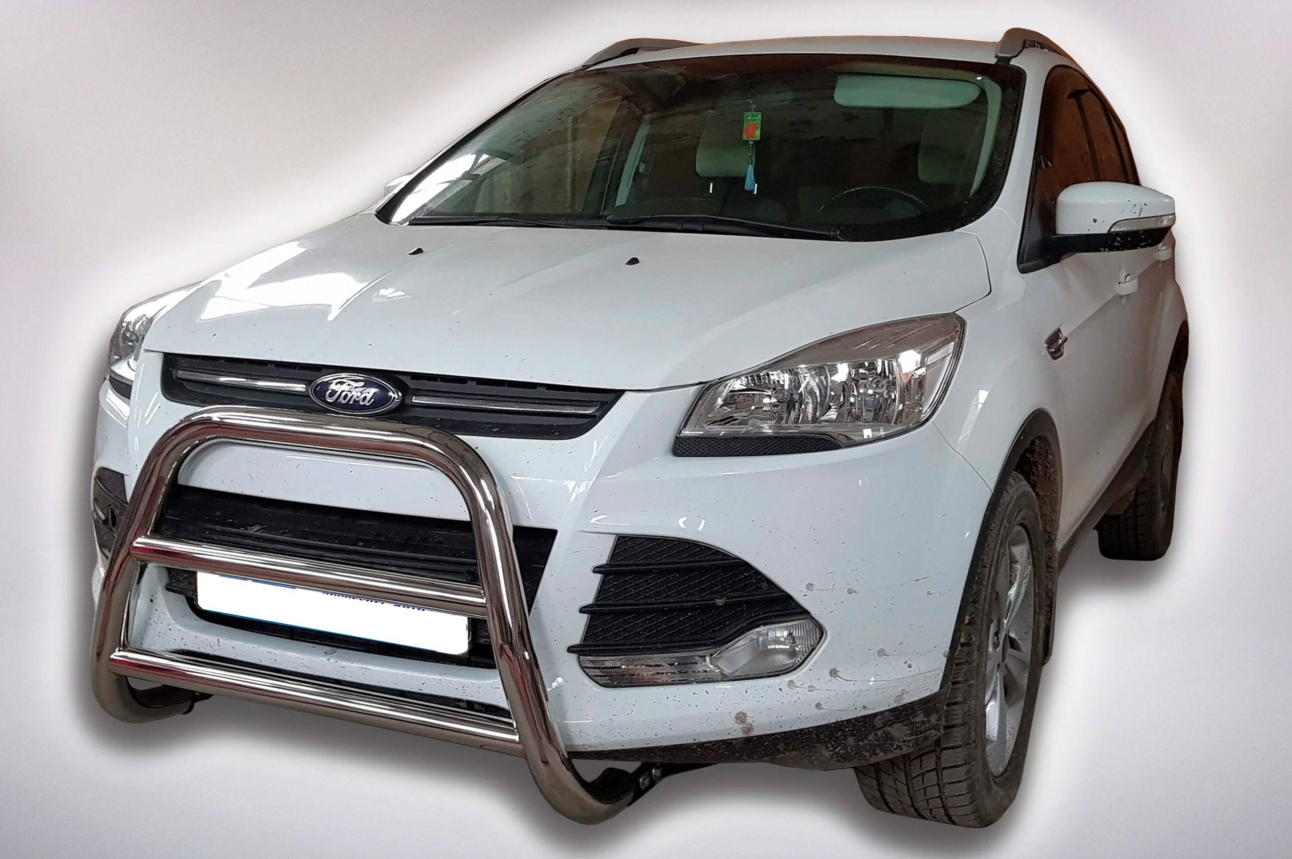 Кенгурятник WT018 (нерж.) 2