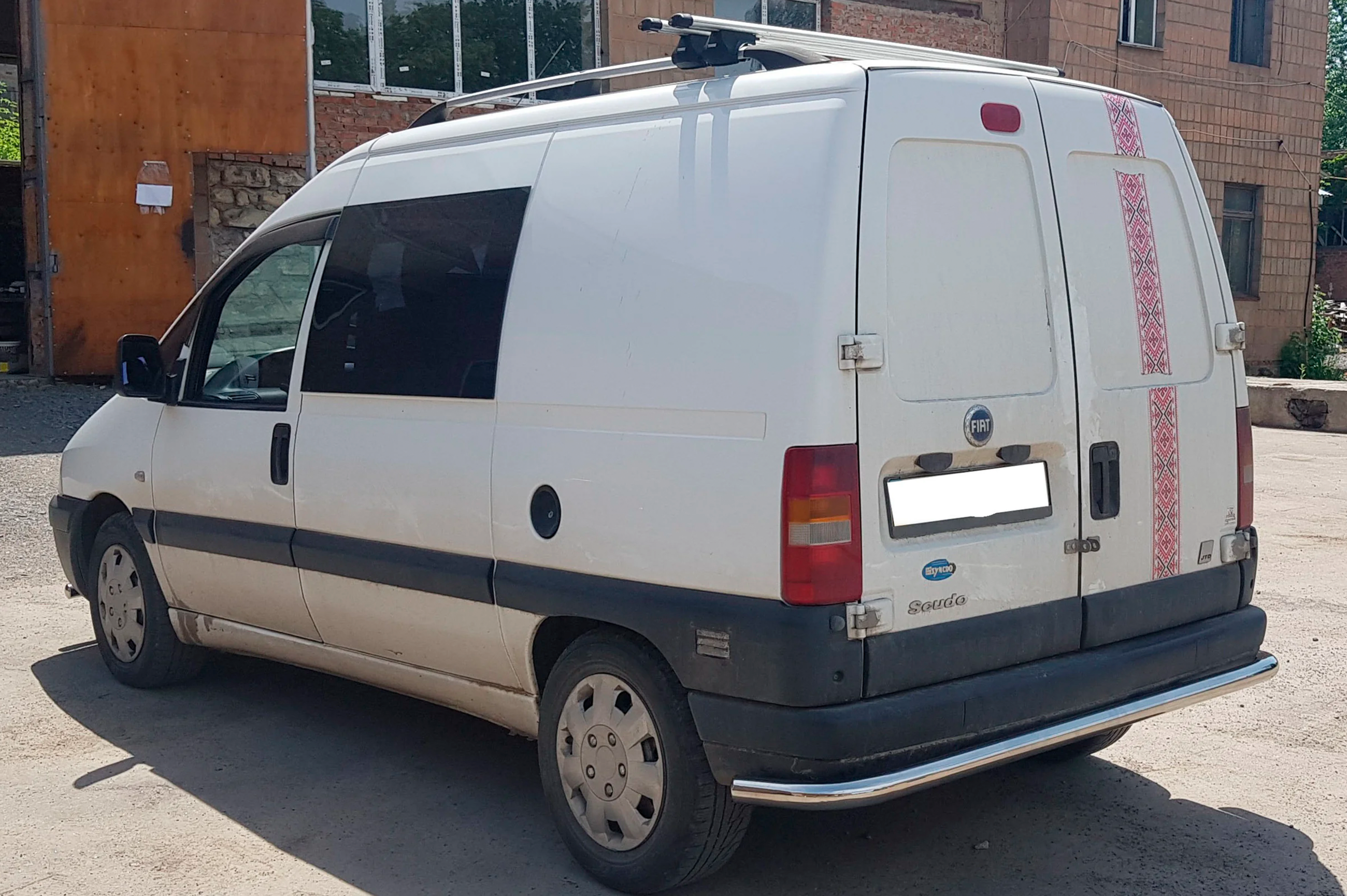 Задній захист AK005 (нерж) 2