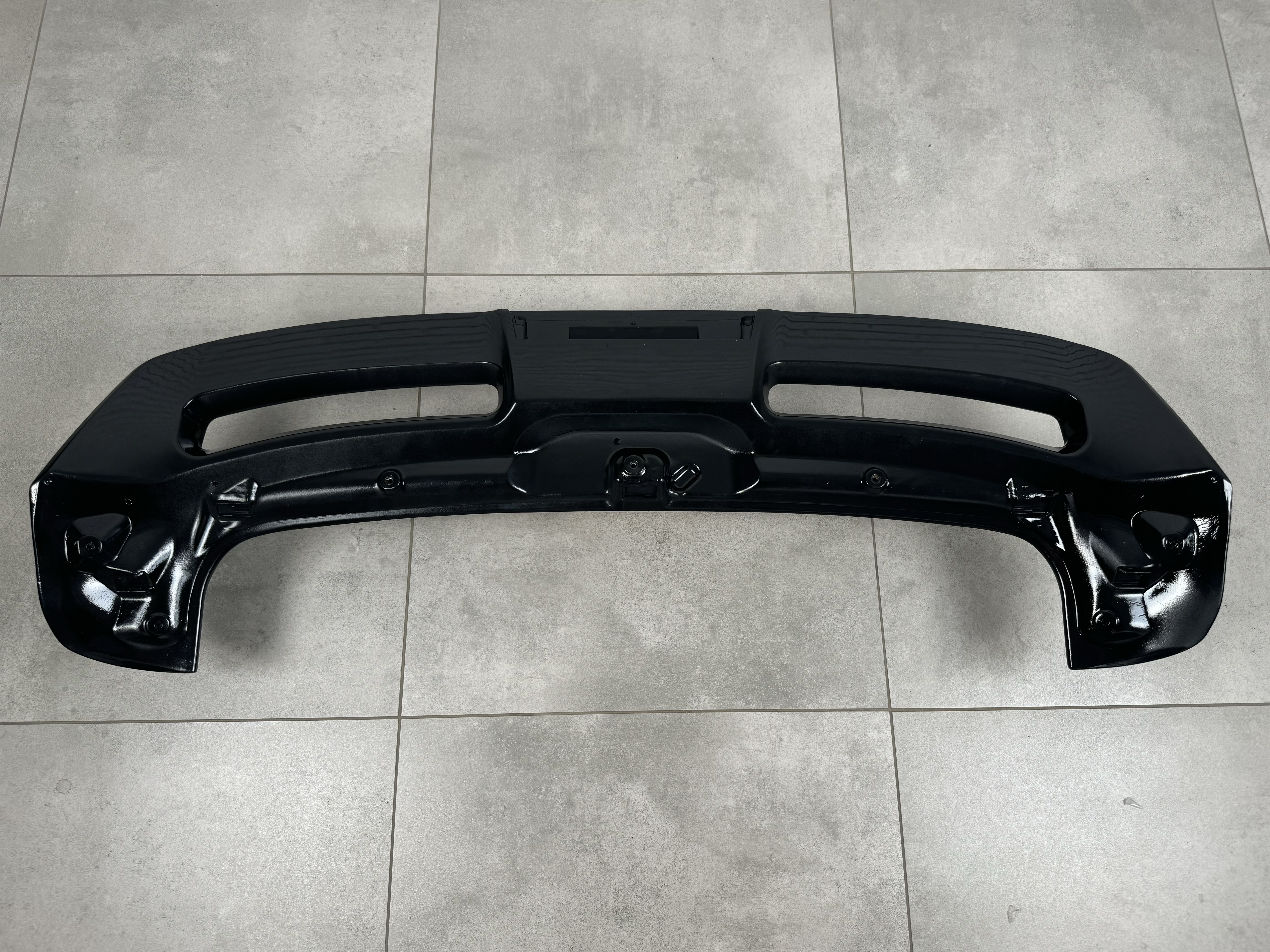 Спойлер козирок Ford Focus 3 хетчбек 2011-2017, чорний глянець 2