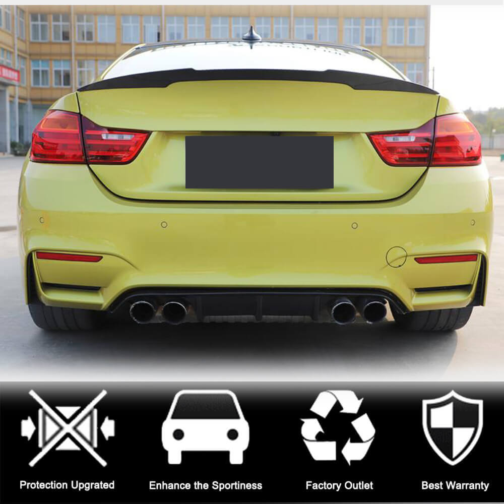 Спойлер M4-Style V4 (для F82, Карбон) 3