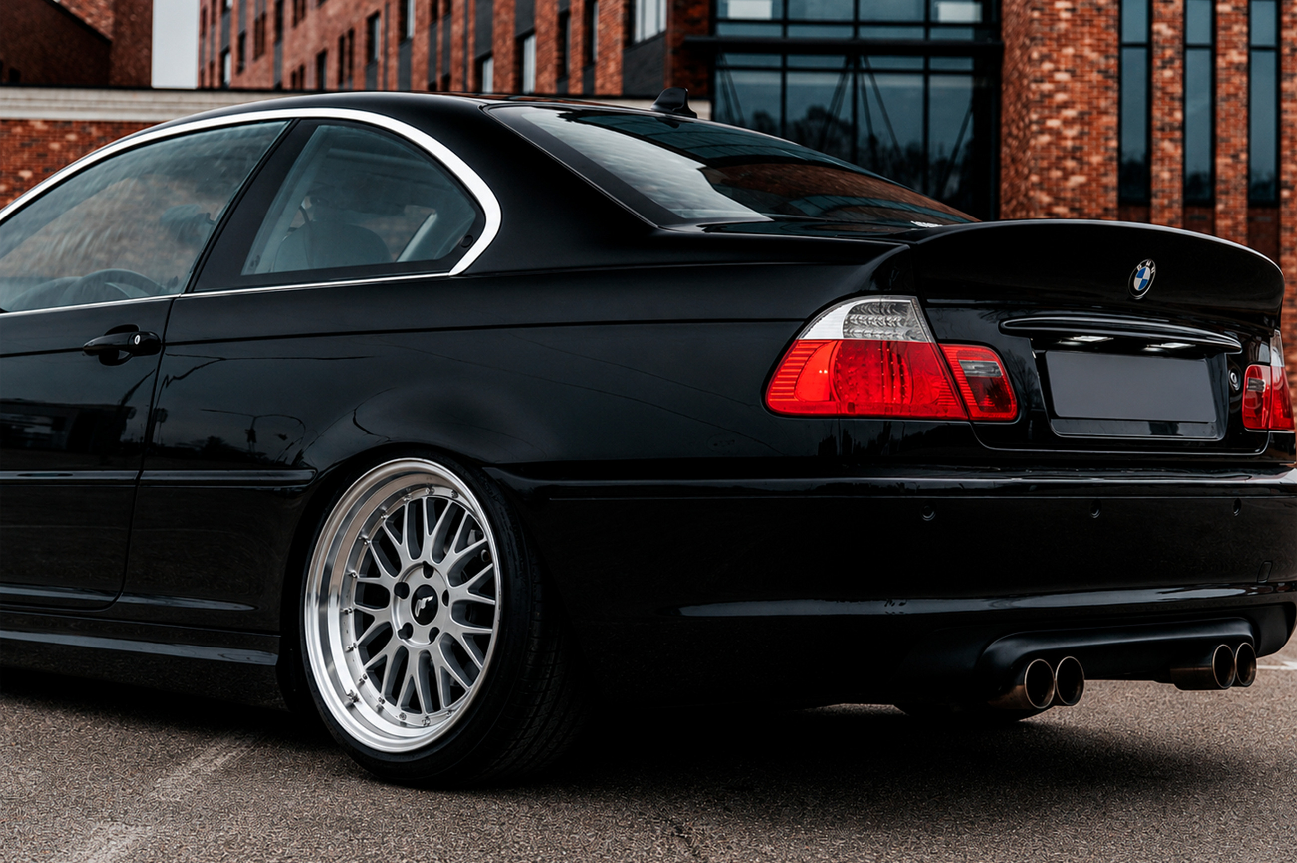 Спойлер CSL-Style V3 (для SD, чорний глянець)