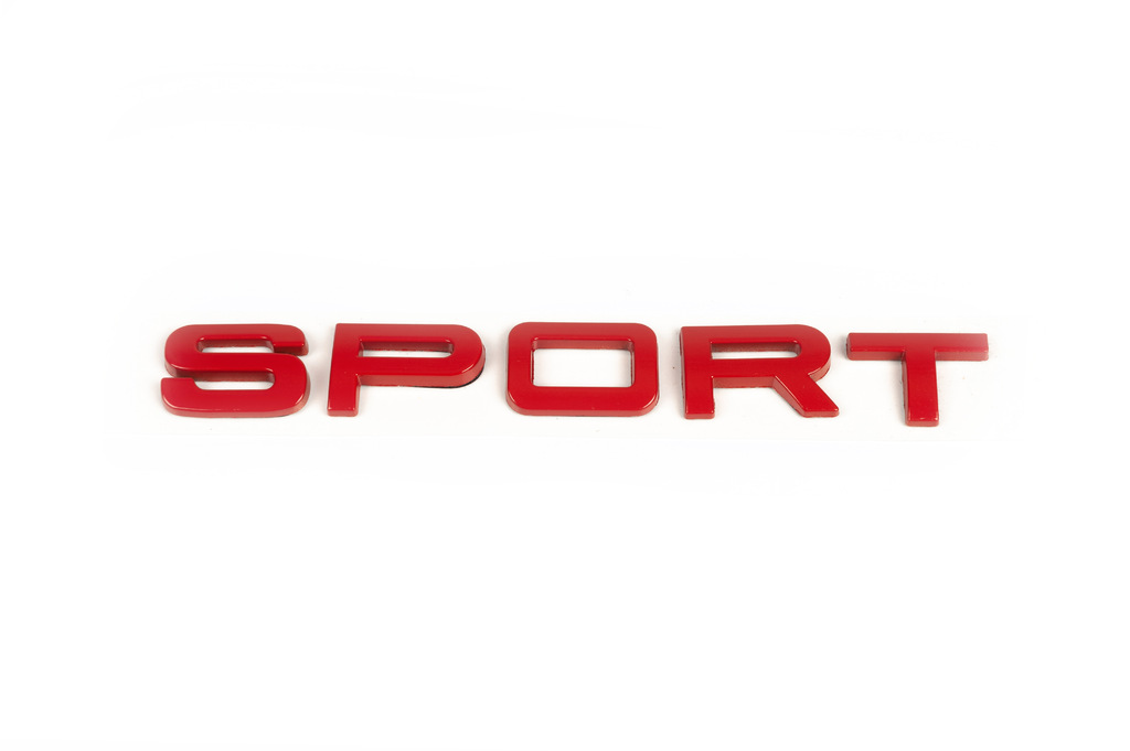 Напис Sport (червона) 2