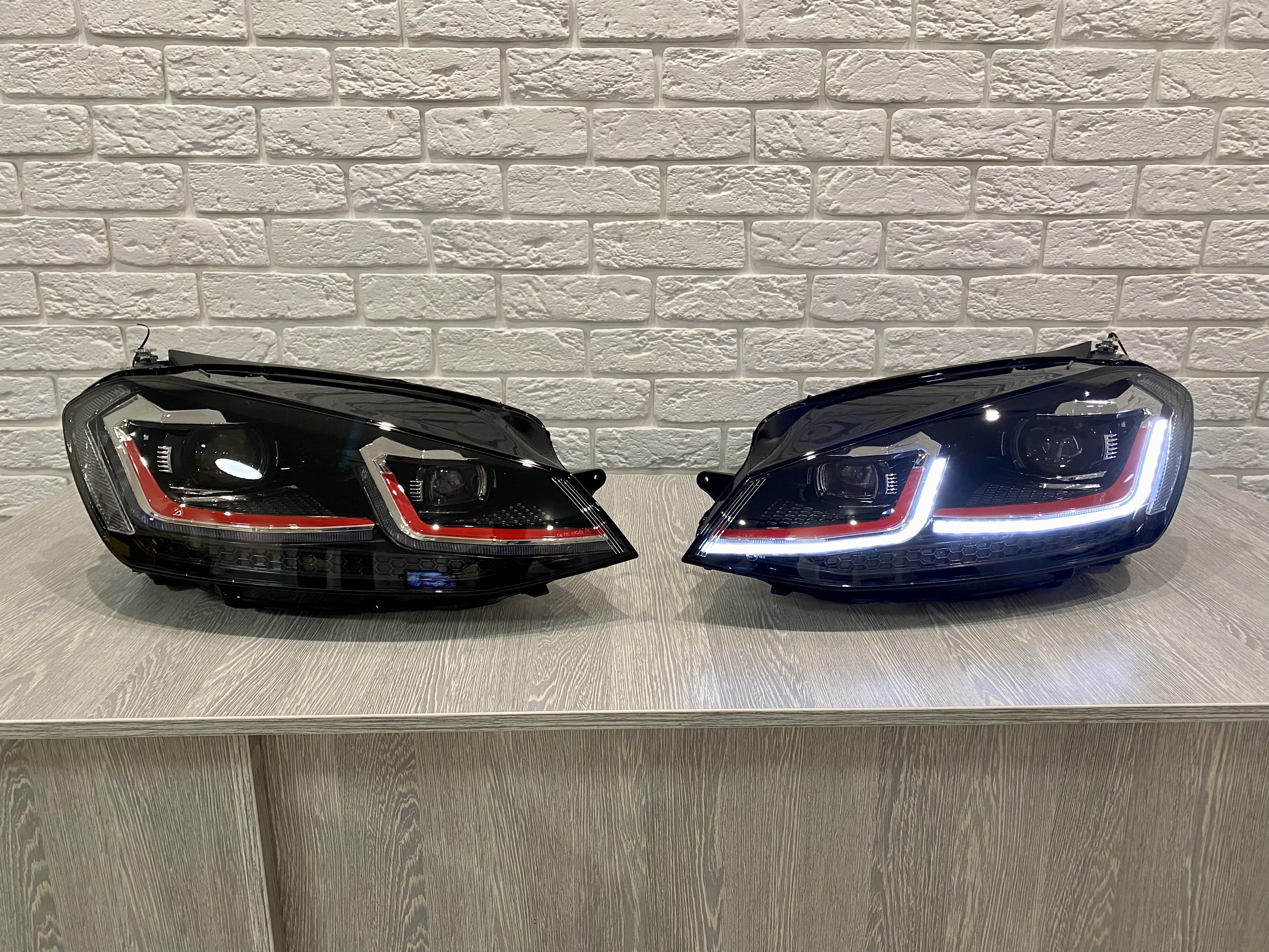 FULL LED фари Volkswagen Golf 7 2012-2016 у стилі GTI рестайлінг 7.5 5