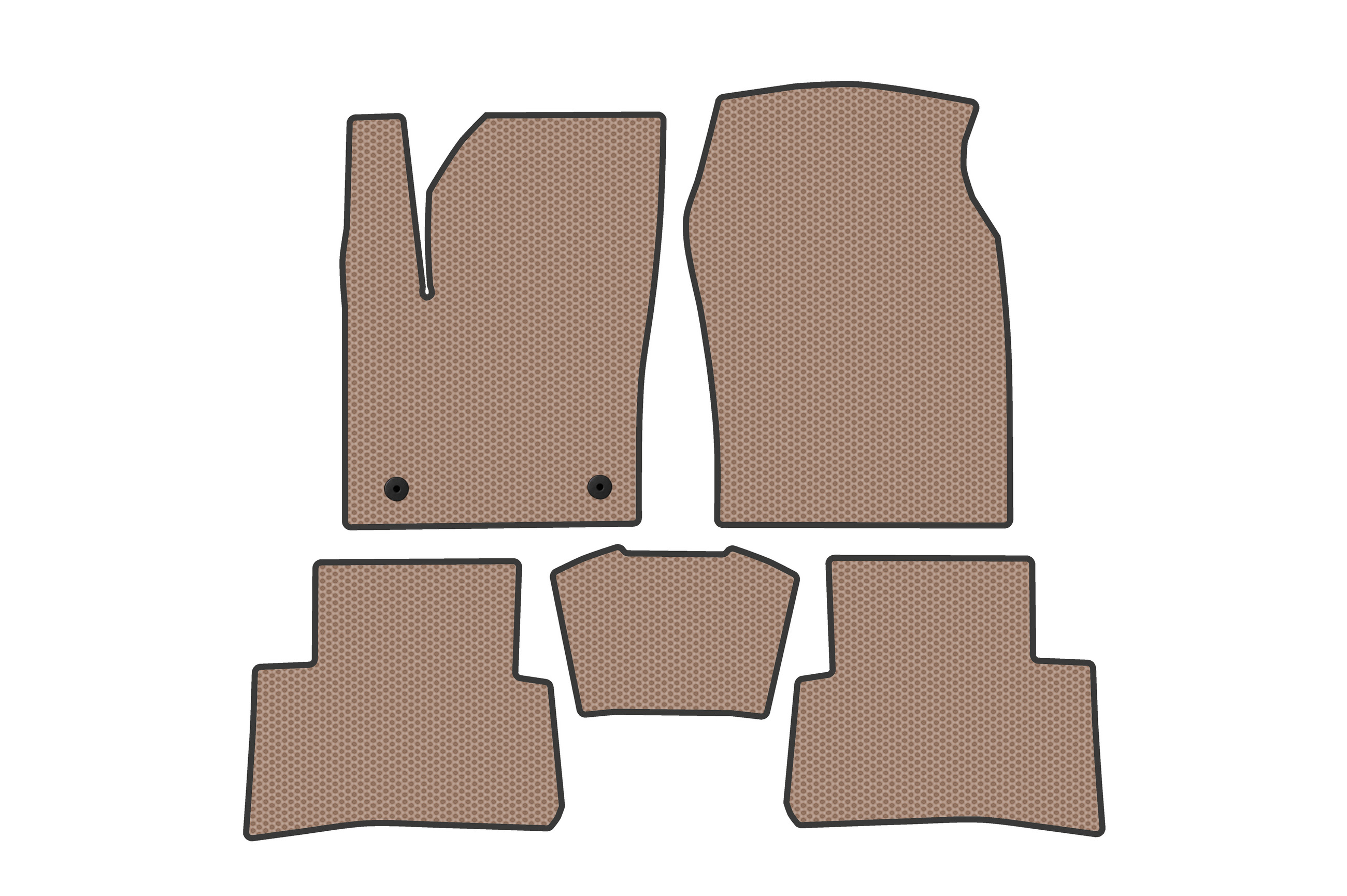 Гумові килимки Carsuit (Бежевий)