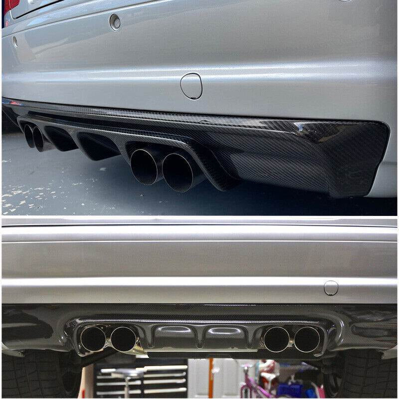 Дифузор заднього бампера V3 (для M3, Карбон) 4