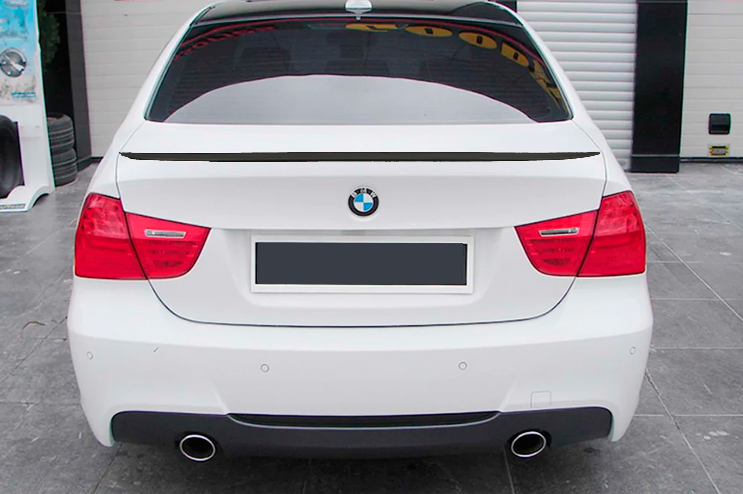 Спойлер M3-Style (для E90, чорний глянець)