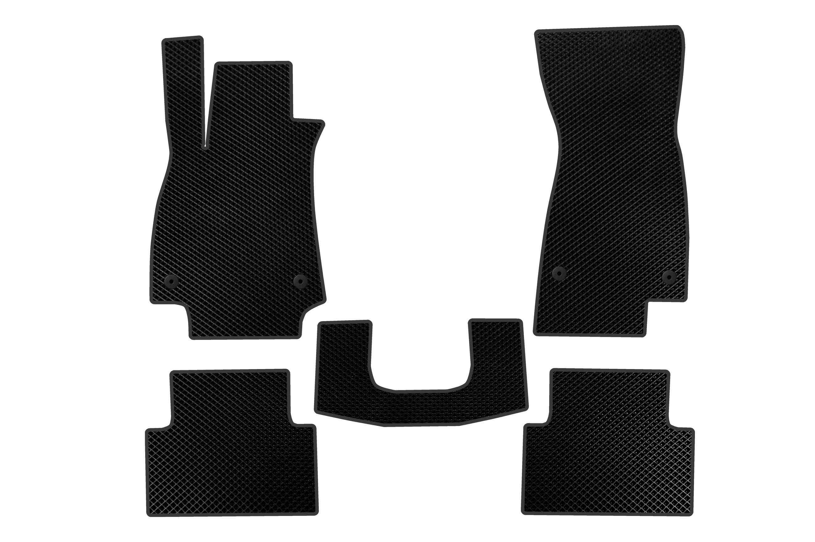 Килимки EVA V2 (Sedan, чорний)