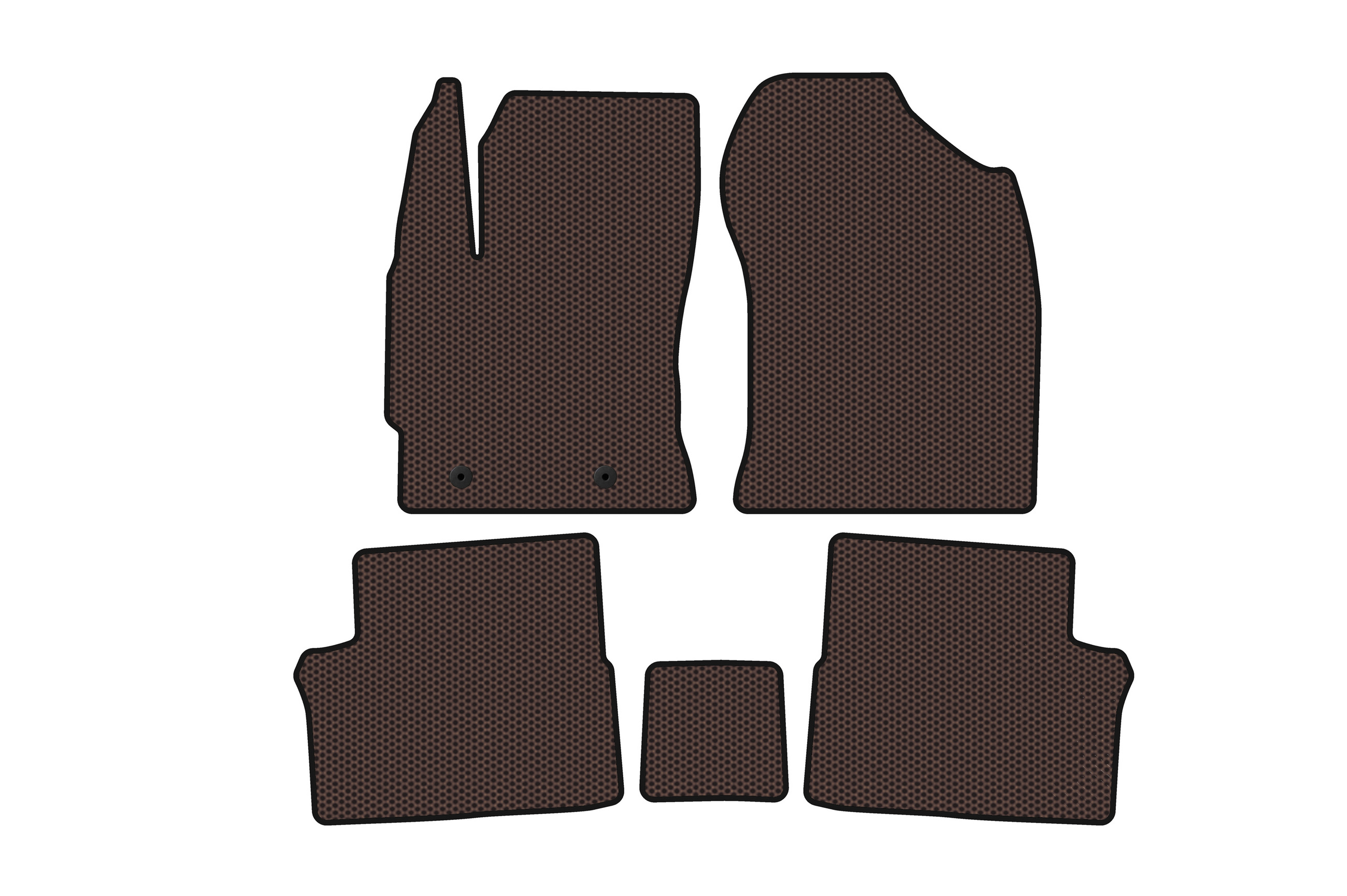 Гумові килимки Carsuit (Коричневий)