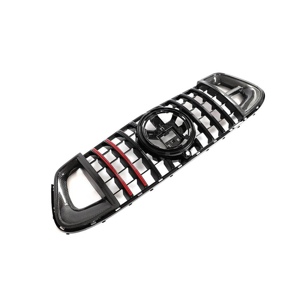 Решітка радіатора GT Panamericana GT-R Carbon (для AMG-Line/GLE53/GLE63 2019-2023) 6