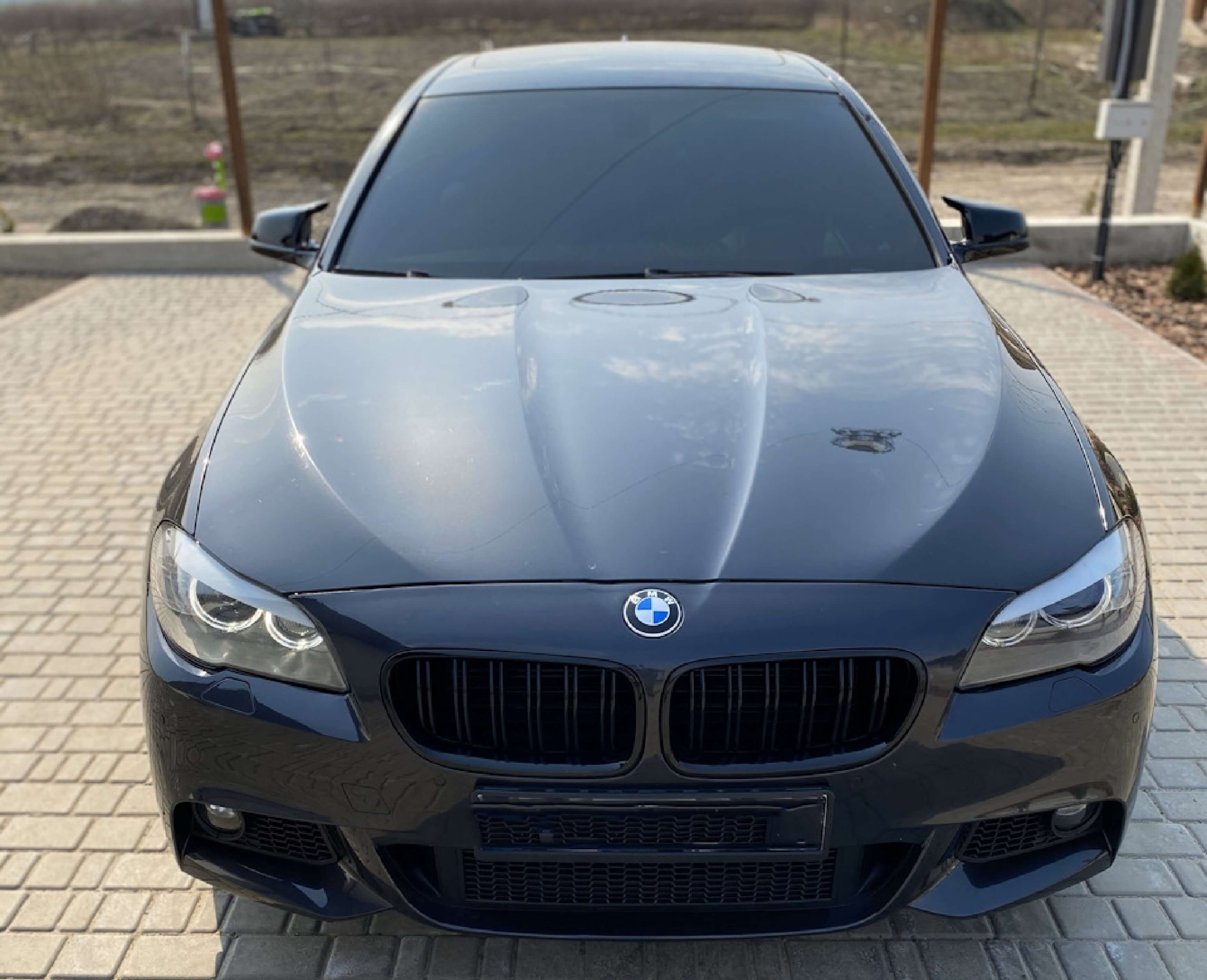 Ніздрі Чорний глянець (Подвійні M-Look) на BMW 5 Series F10 / F11 2010-2017 року 6