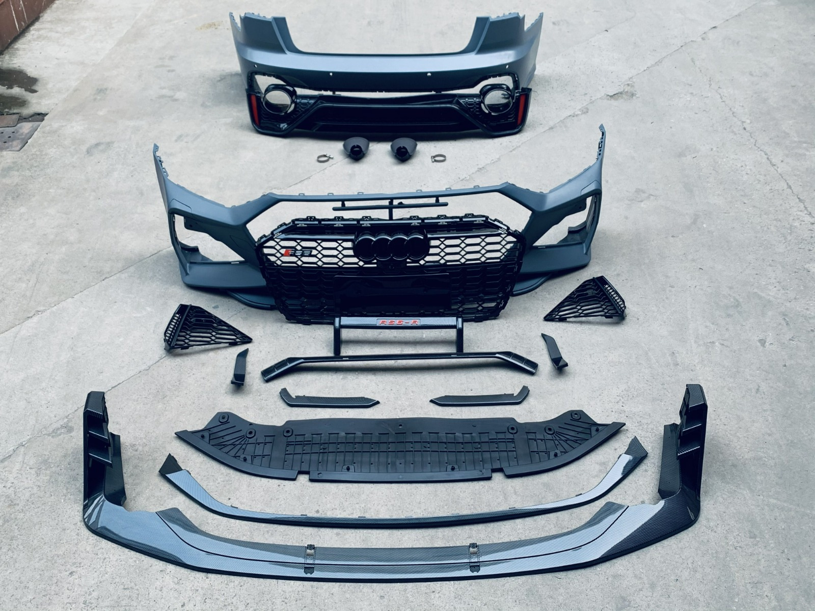 Передній бампер RS6-R Style 5