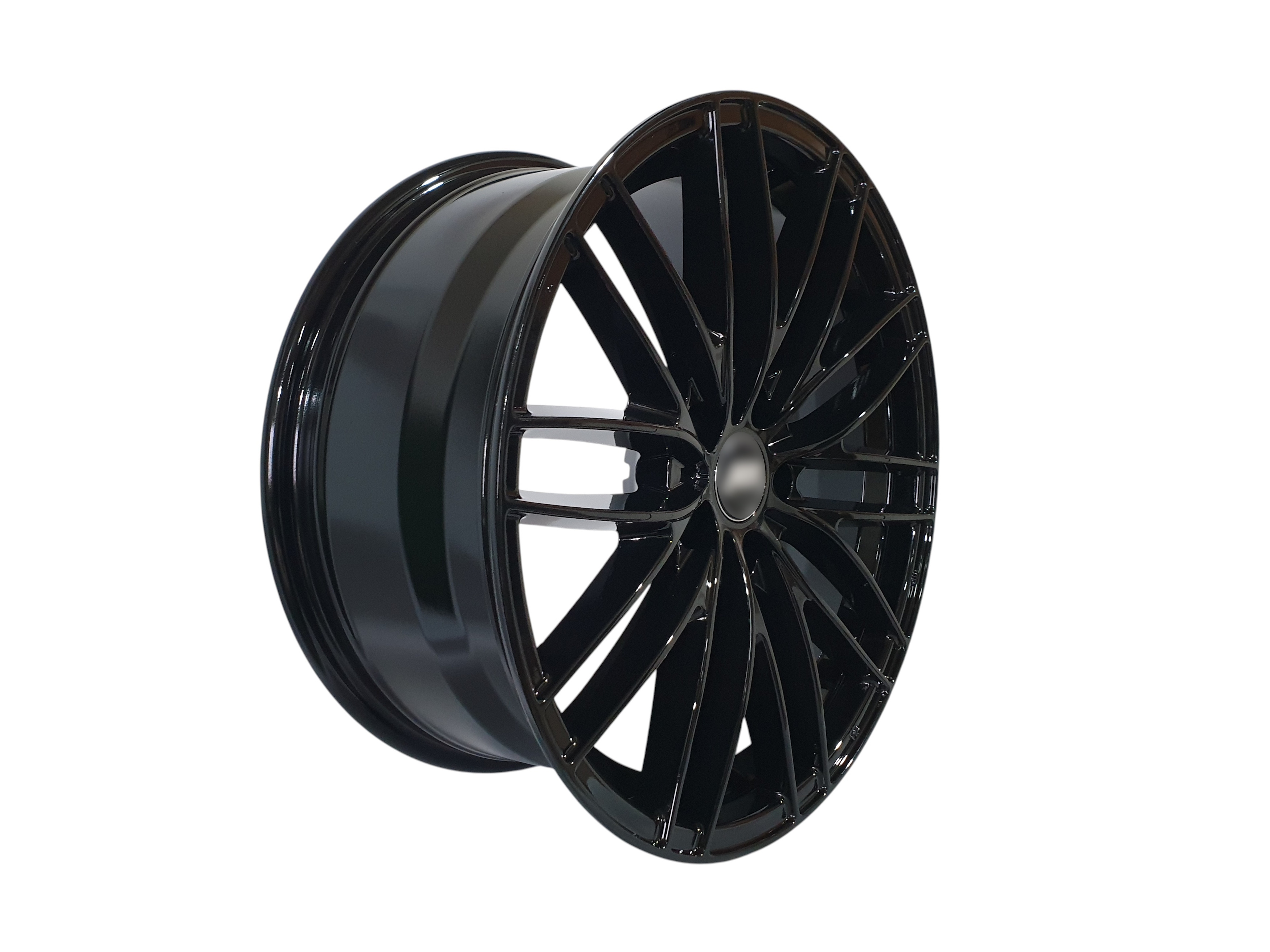 R19 Gloss Black Диски (одноширокі 8.5J ET35) на Audi A4 B8 2007-2011 року 2