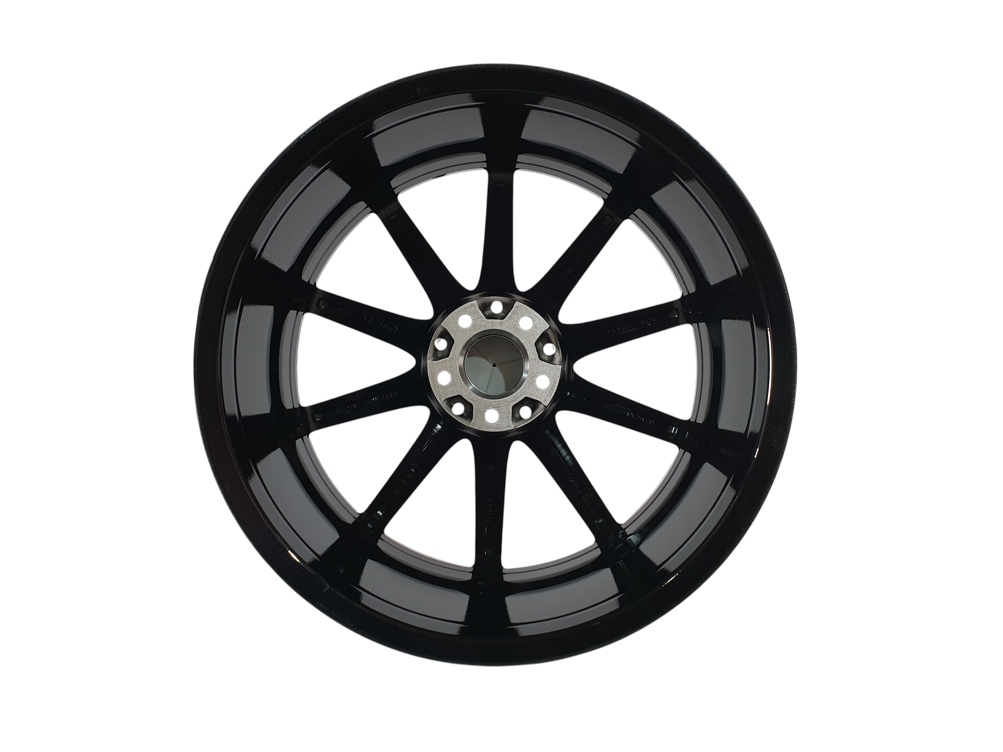 R19 Black Red Lips (різноширокі) на Mercedes-Benz A-Class W176 2012-2015 року 3