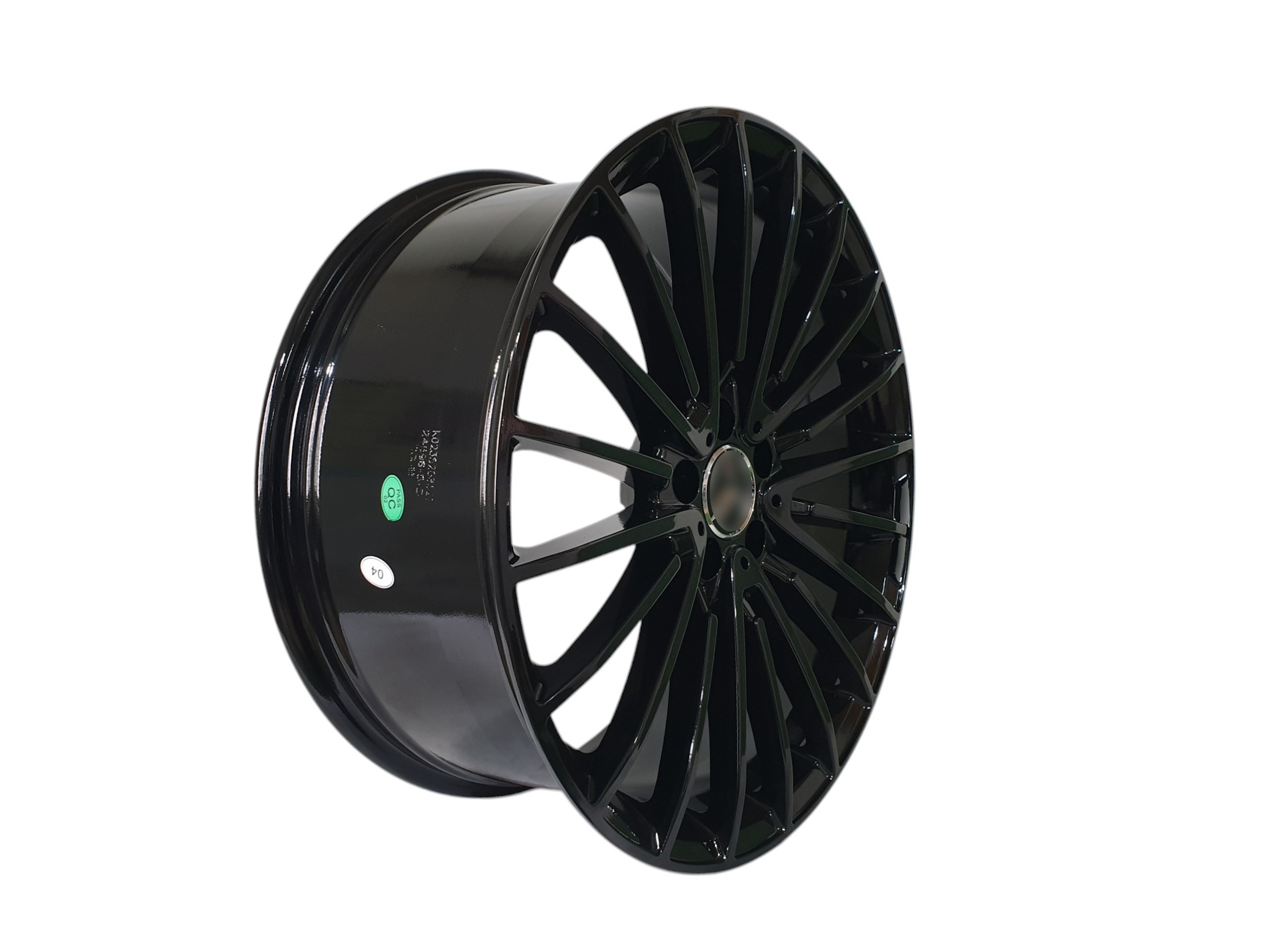 R20 Gloss Black (різноширокі) Диски на Mercedes-Benz A-Class W176 2012-2015 року 2