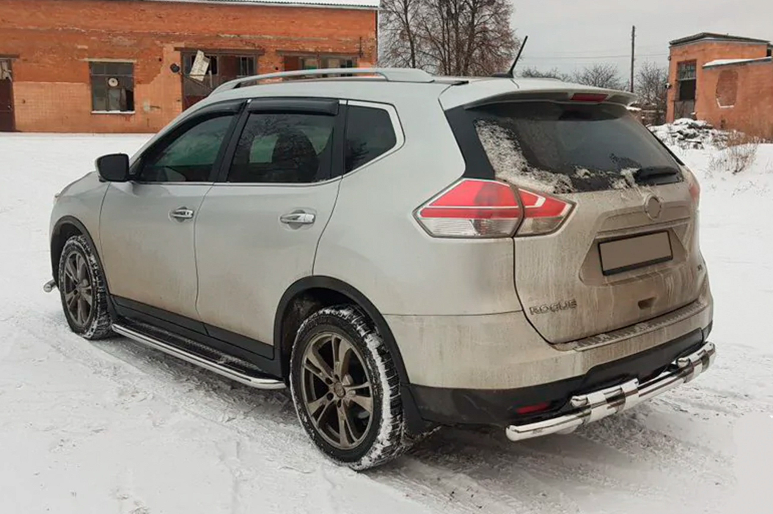 Задній захист NSXT.13.6.B1-08 (2 шт., нерж) 4