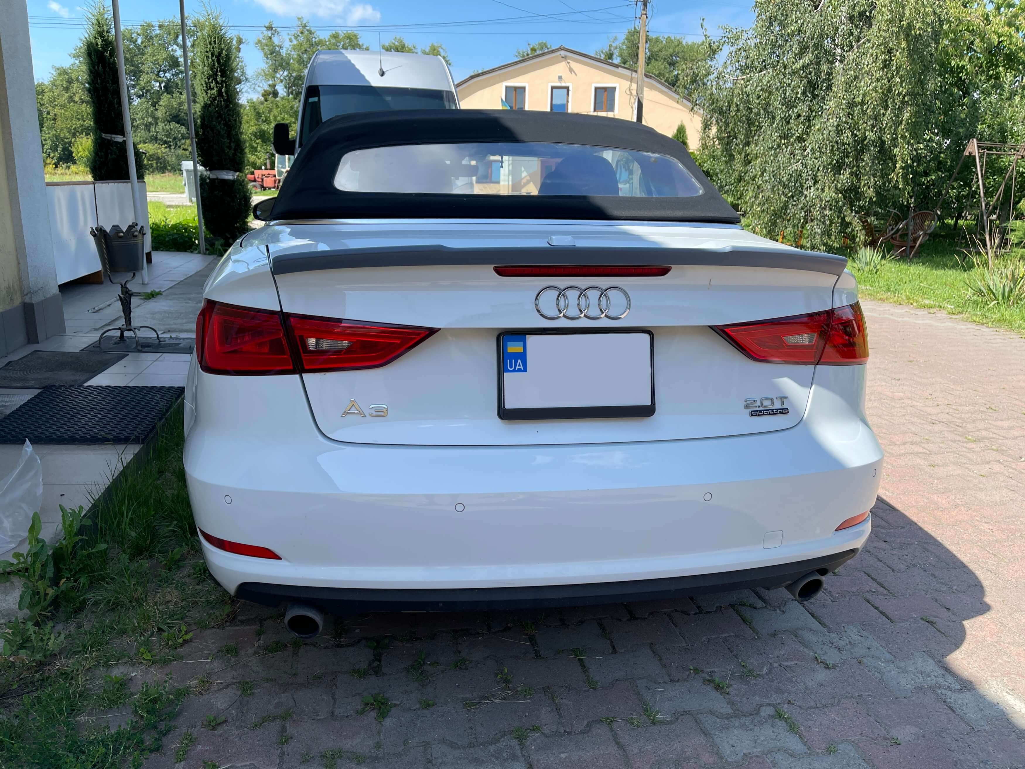 Спойлер Під покрас (стиль RS3) на Audi A3 8V 2012-2016 року 5