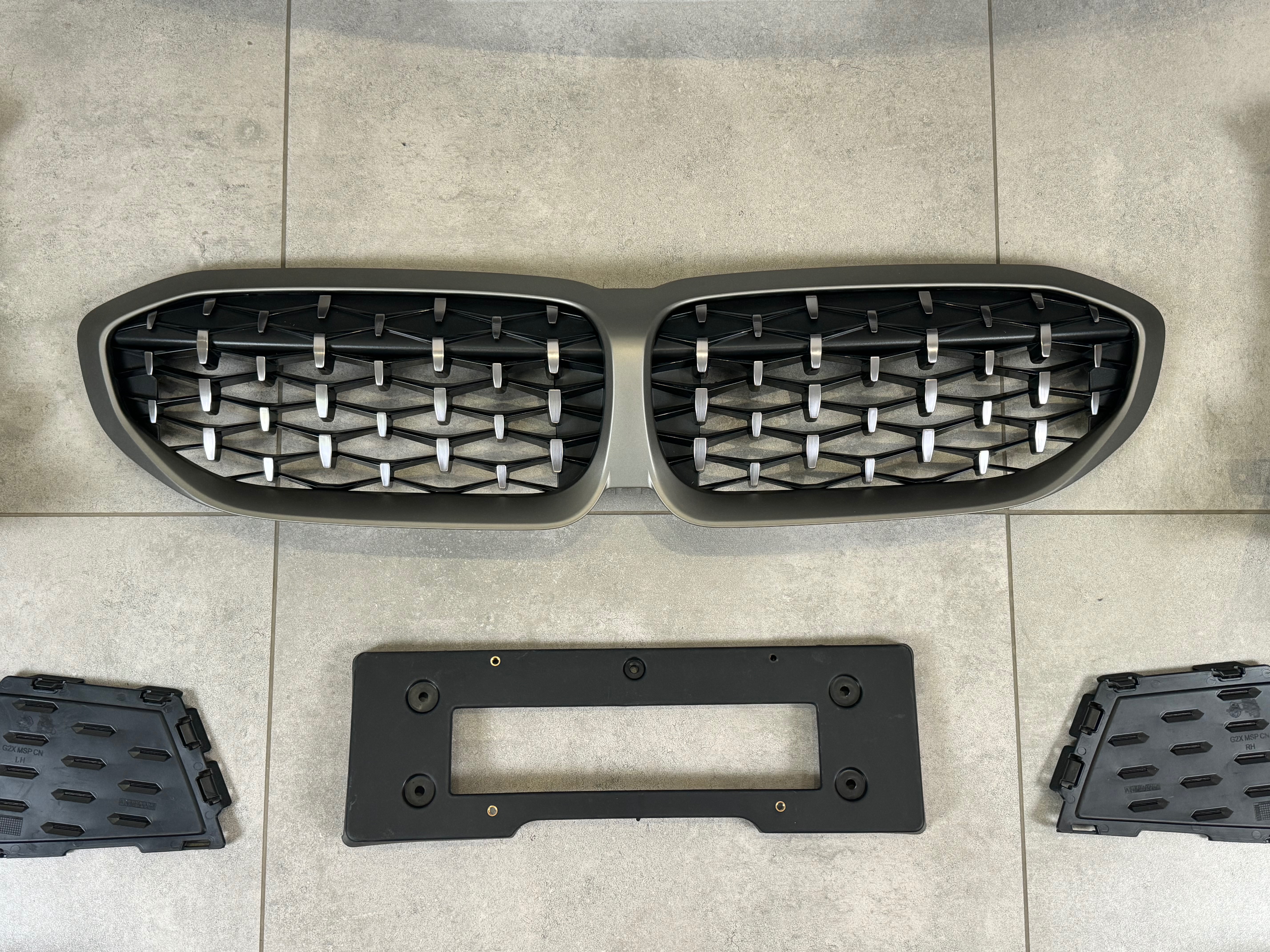Передній бампер у зборі з ніздрями M 340i BMW 3 series G20 G21 2019-2022 6