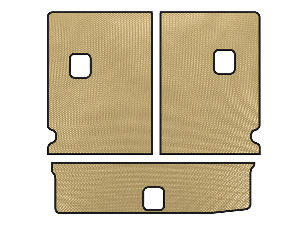Килимок в багажник V-1 (Бежевий)