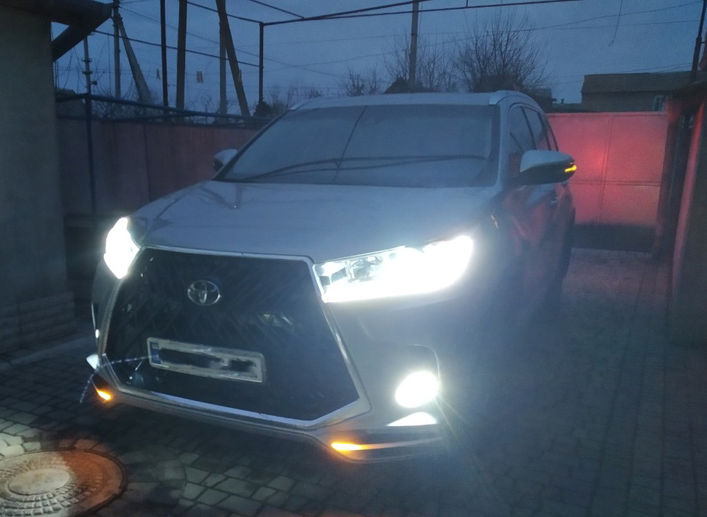 Комплект обвісів TRD-design (для 2016-2019) 6