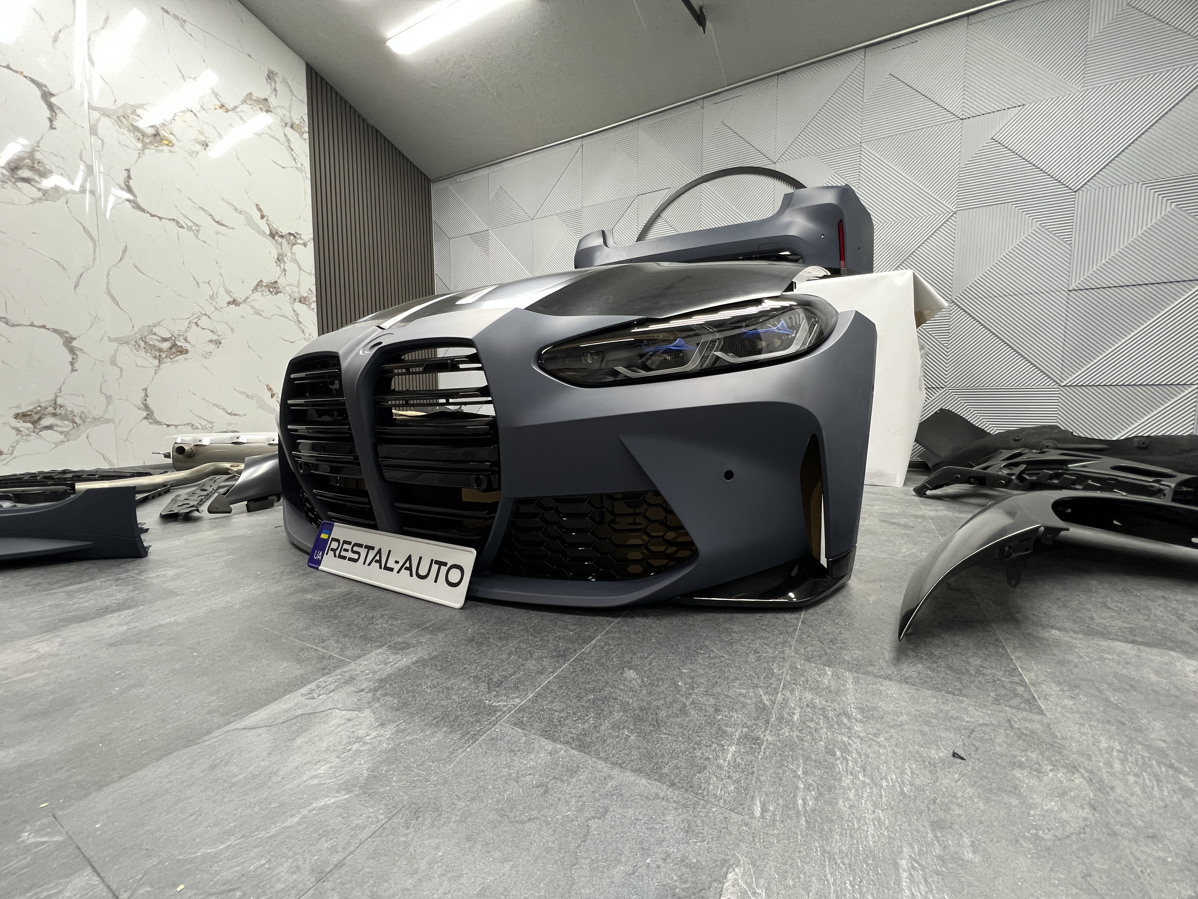Комплект рестайлінга (в нову модель) (to M3 G80) Full Set на BMW 3 Series G20 / G21 2018-2022 року 6