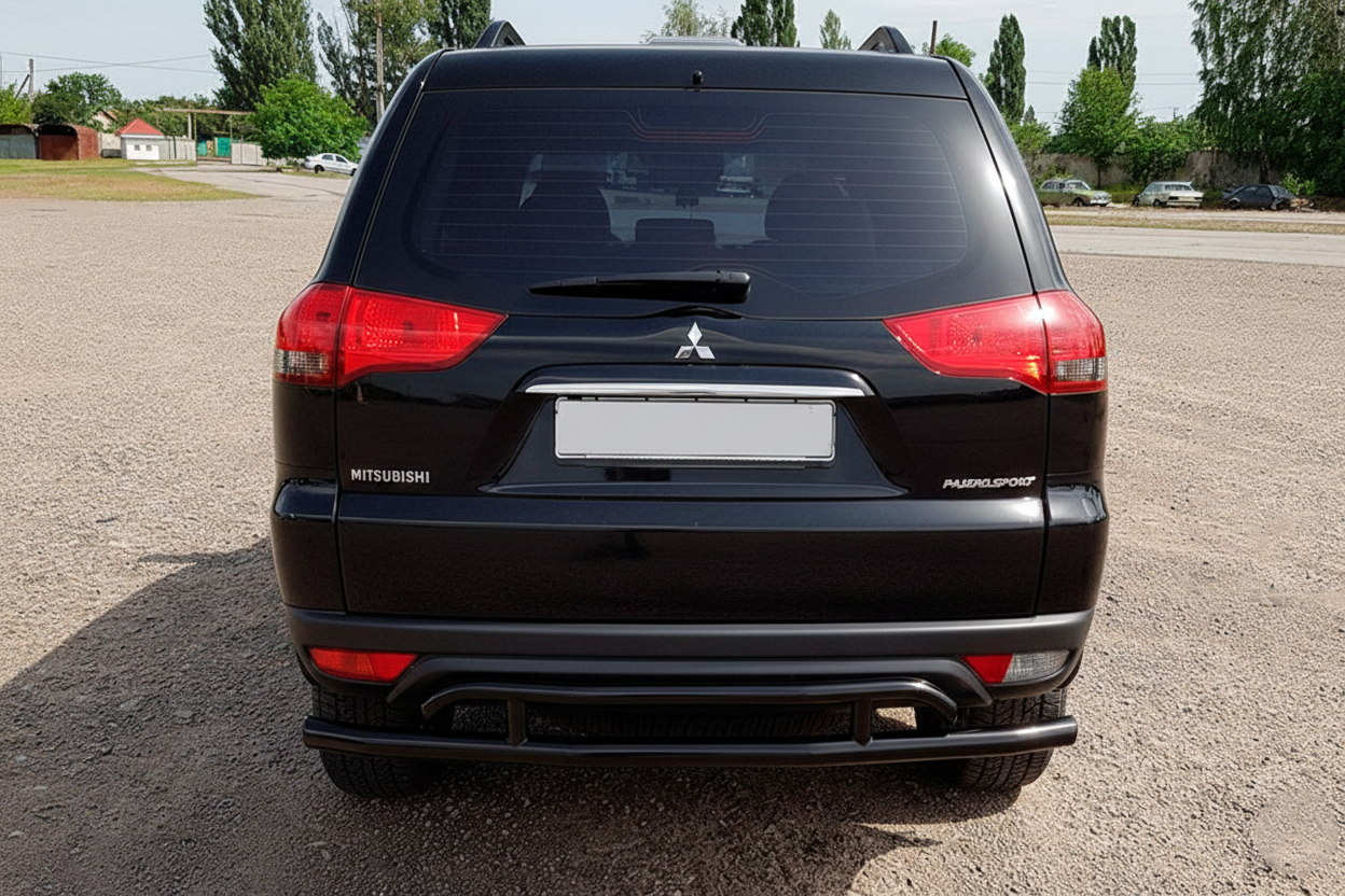 Задній захист AK002-2 Black (2 шт, нерж) 4