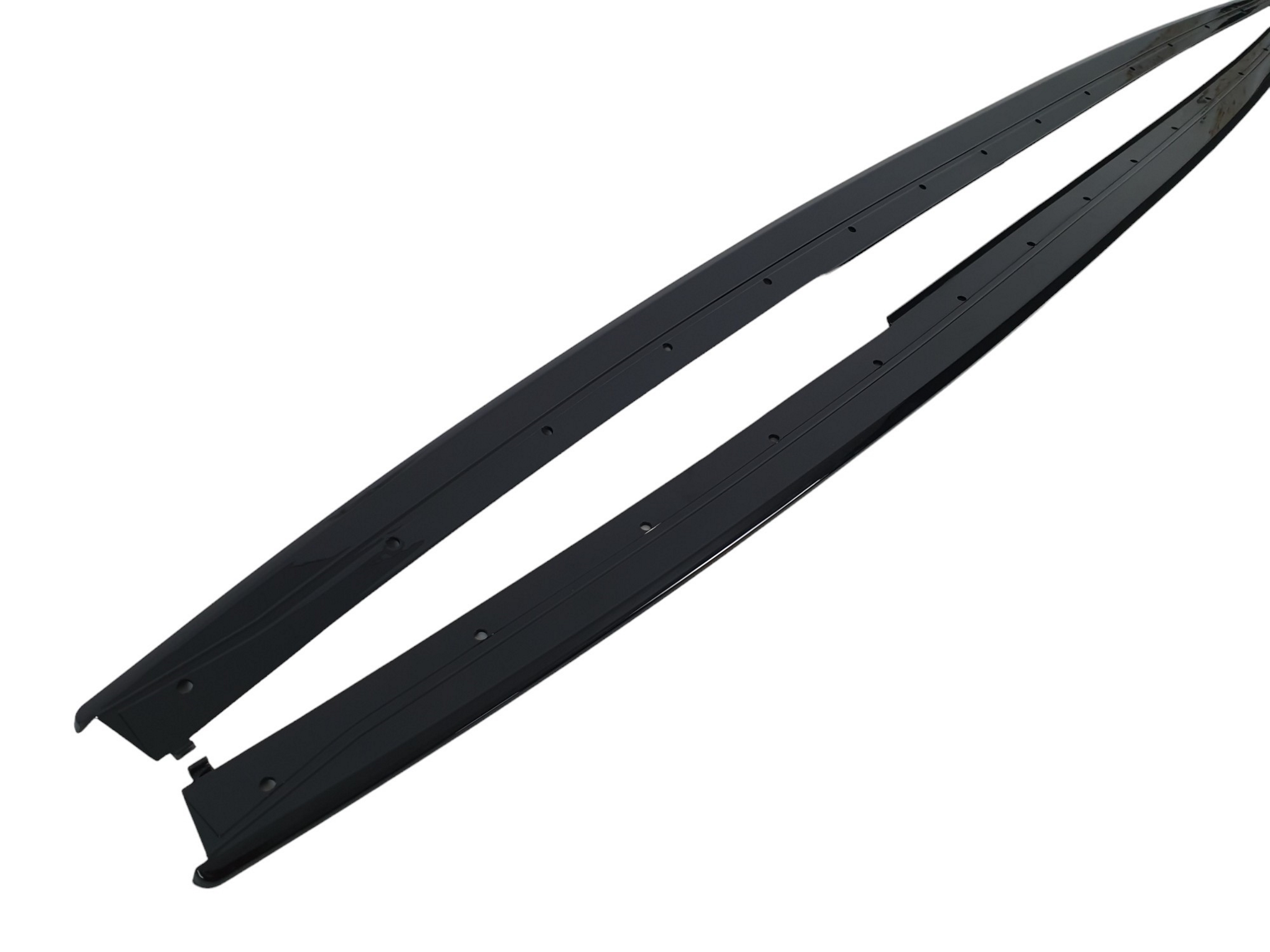 Леза на пороги Чорний глянець (M-Performance) на BMW 3 Series F30 / F31 2011-2018 року 2