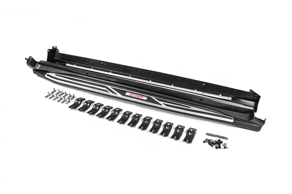 Бокові пороги Оригінал V4 (2 шт, алюм.) 3