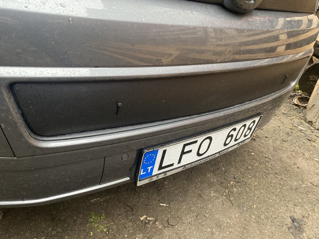 Зимова накладка на нижню решітку Матова 3