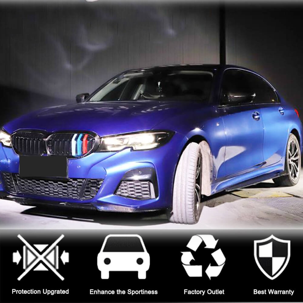 Накладки на пороги V2 (для G20 M-Sport, Карбон) 3