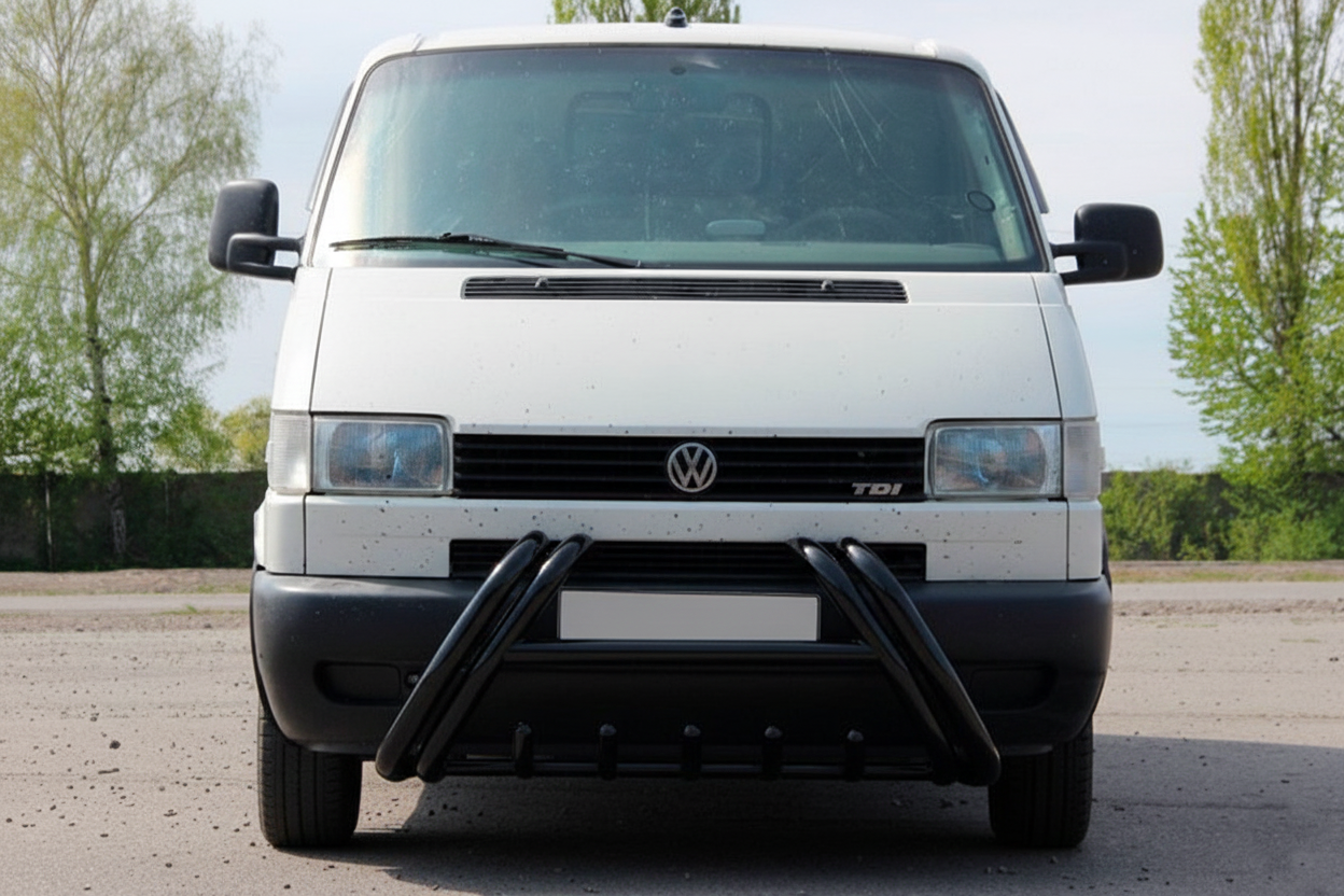 Кенгурятник Kelebek WT011 Black (нерж)