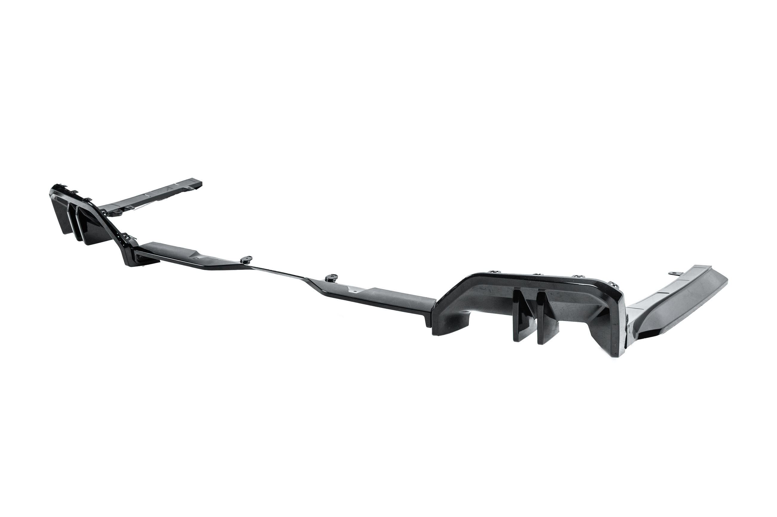 Дифузор заднього бампера Gloss black (для М-Sport) 4