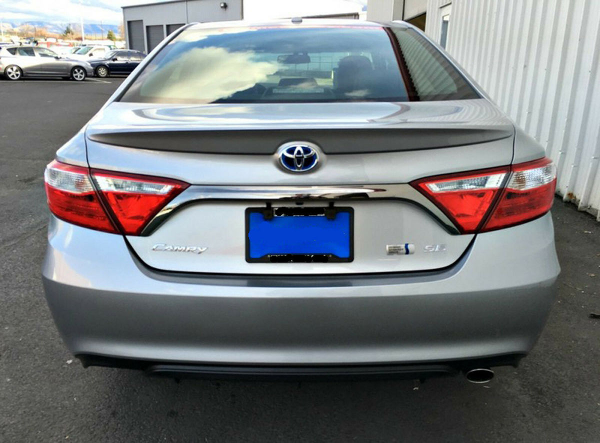 Спойлер ліп багажника Toyota Camry 55 2015-2017 USA ABS пластик під фарбування 2