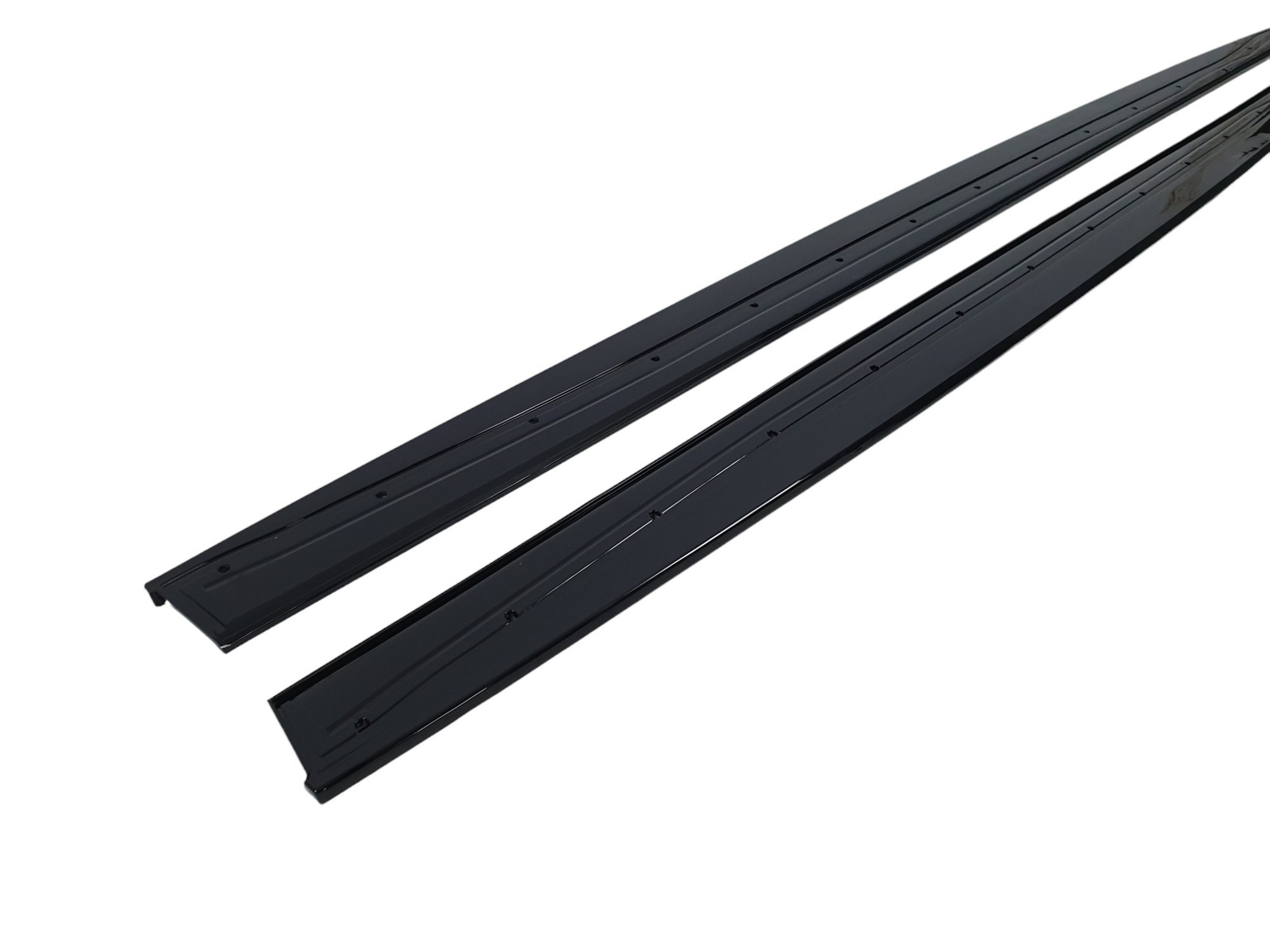 Леза на пороги Чорний глянець (M-Performance) на BMW 4 Series F32 / F33 2013-2020 року 2