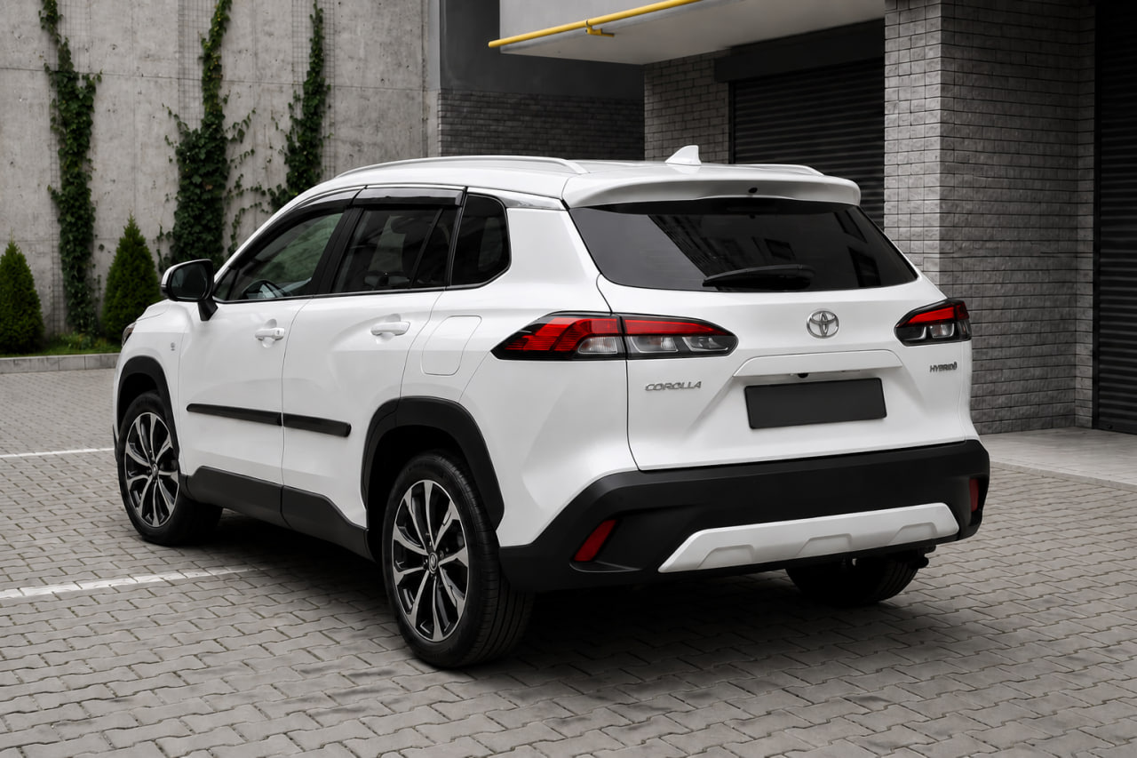 Інтегровані рейлінги сірі OEM (ABS-пластик, установка на клей) 2