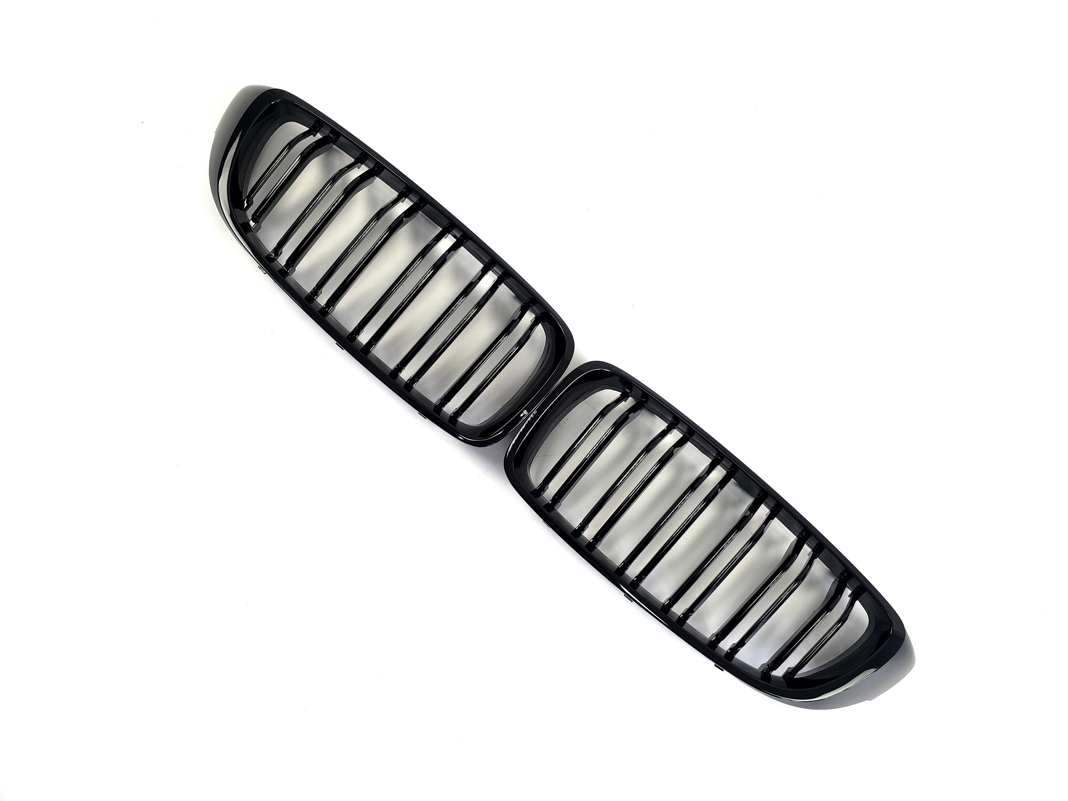 Ніздрі Чорний глянець (Подвійні M-Look) Китай на BMW 4 Series F32 / F33 2013-2020 року 3