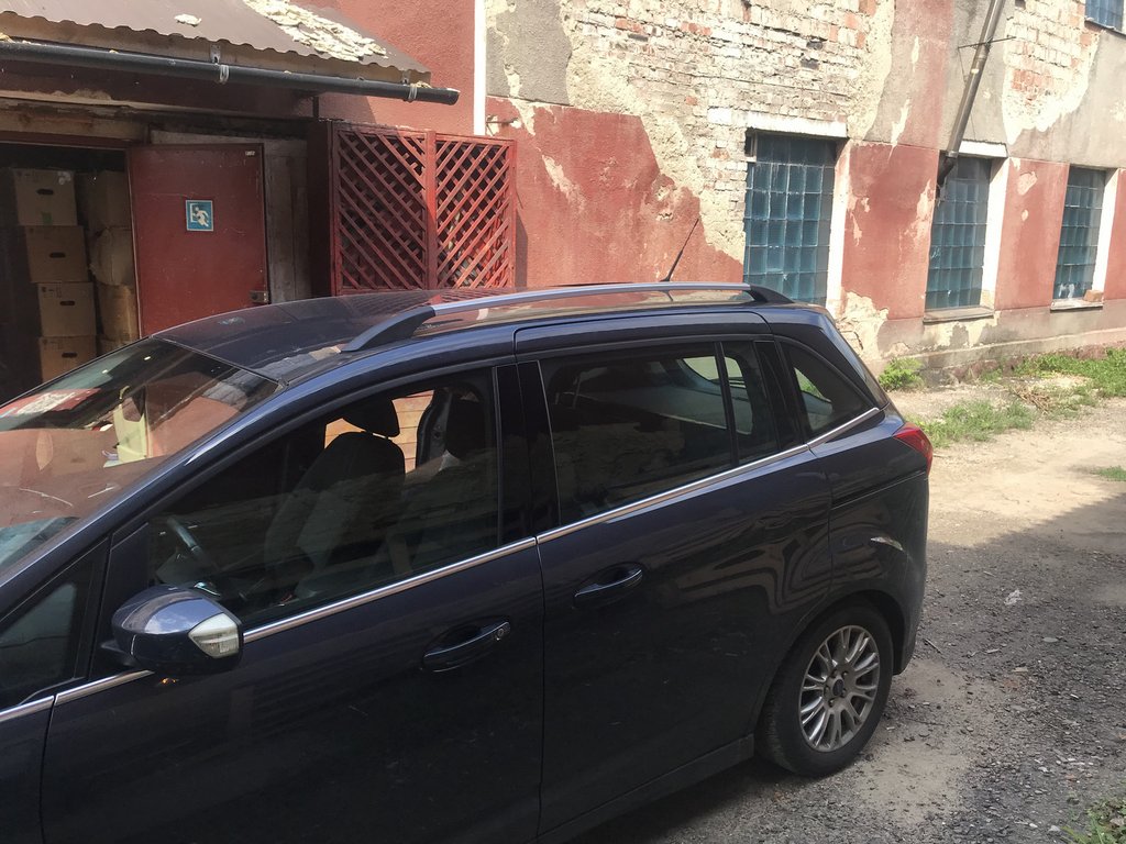 Рейлінги Хром (для Grand C-Max) 4