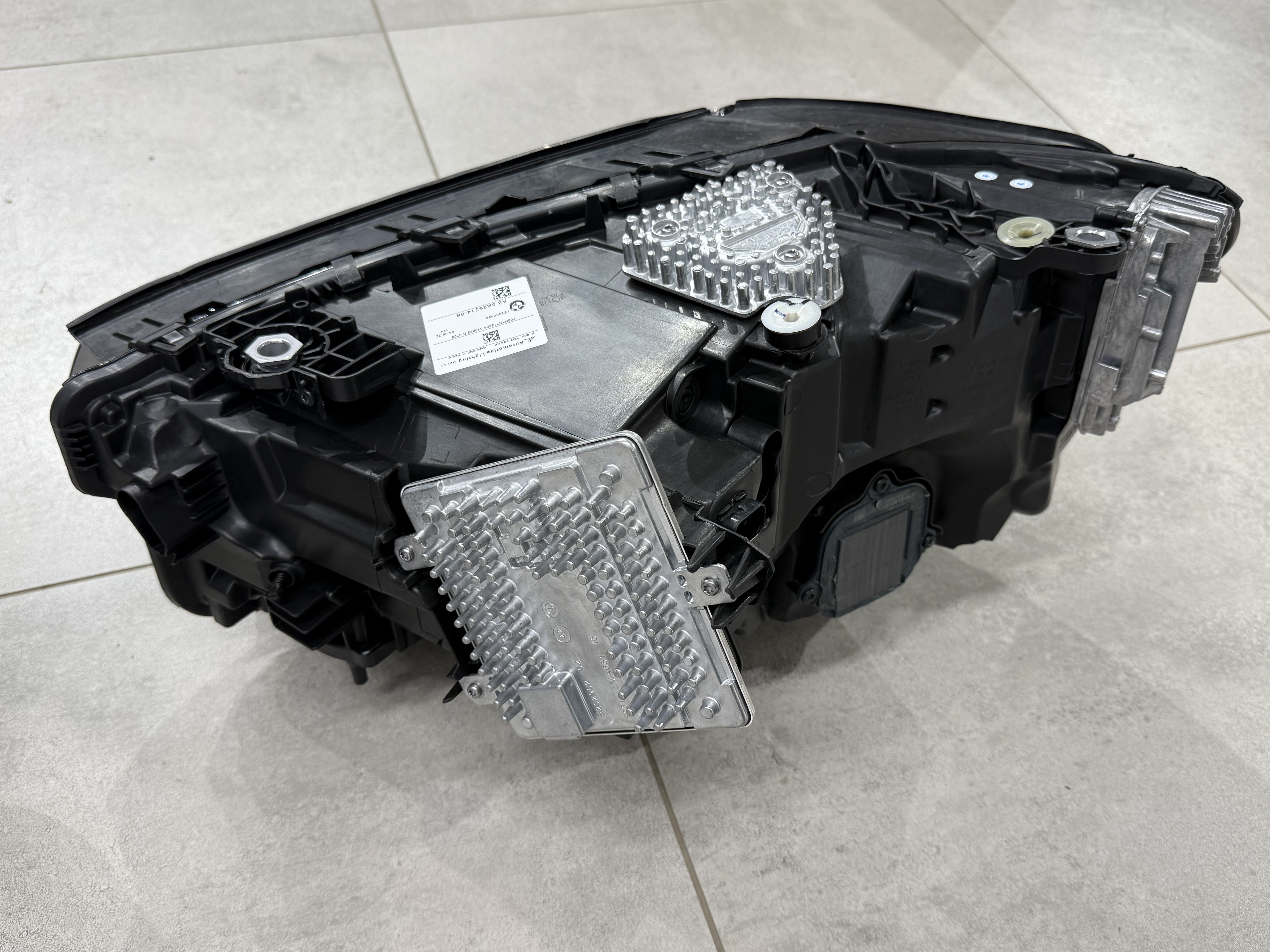 Фари Shadow Line Adaptive LED LCI рестайлінг для BMW X3 G01 F97 / X4 G02 F98 2021-2024 2шт. комплектні з блоками 5