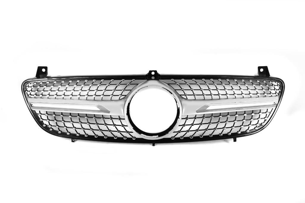 Передня решітка Diamond Silver (2004-2010) 3