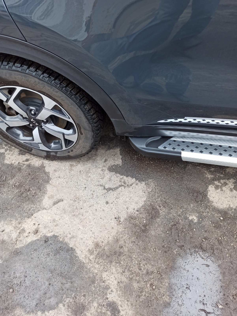 Бокові пороги New Vision Grey (2 шт., алюміній) 3