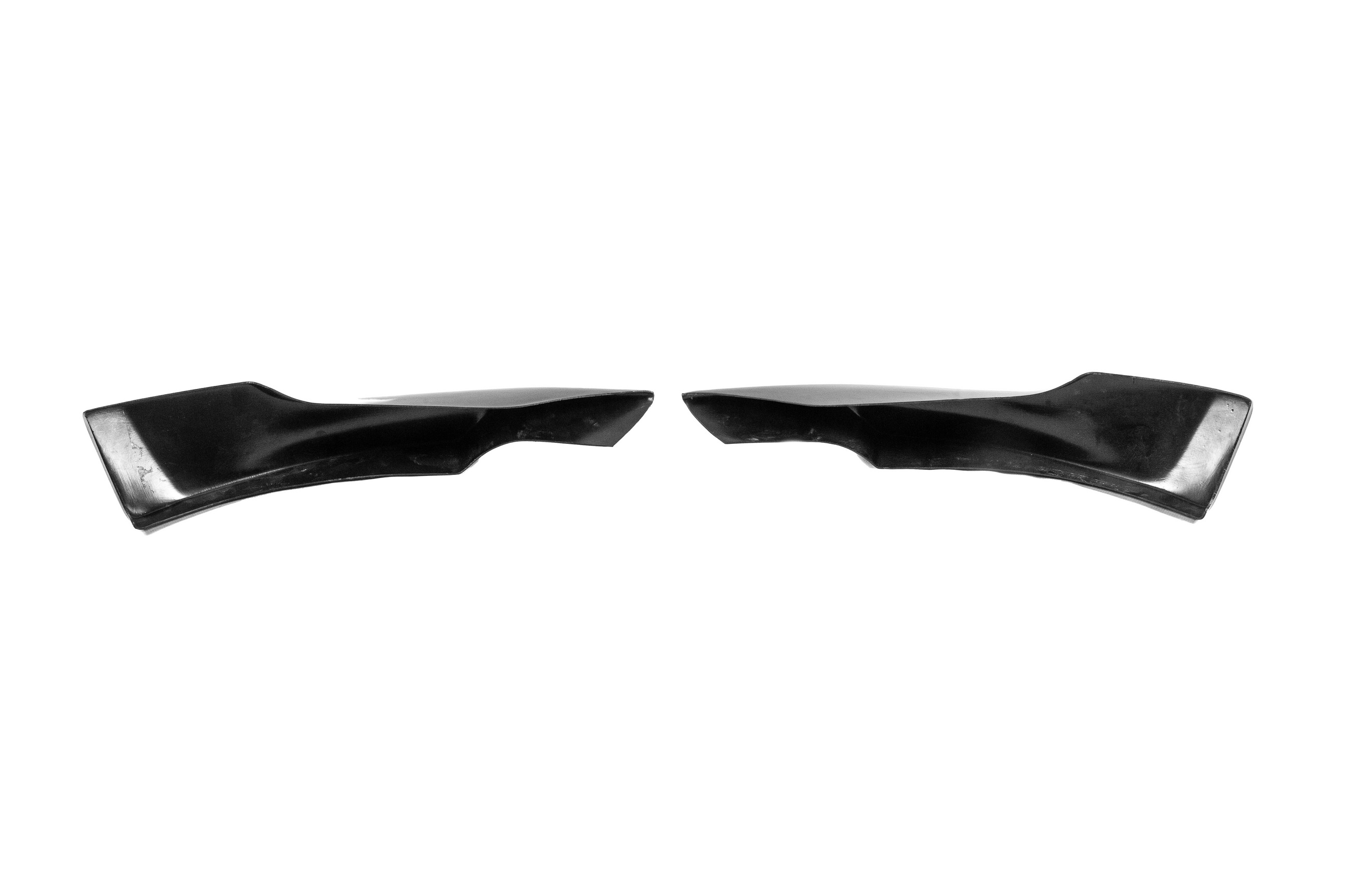 Передня Lip накладка (для M-Sport 2006-2010, чорний глянець) 6