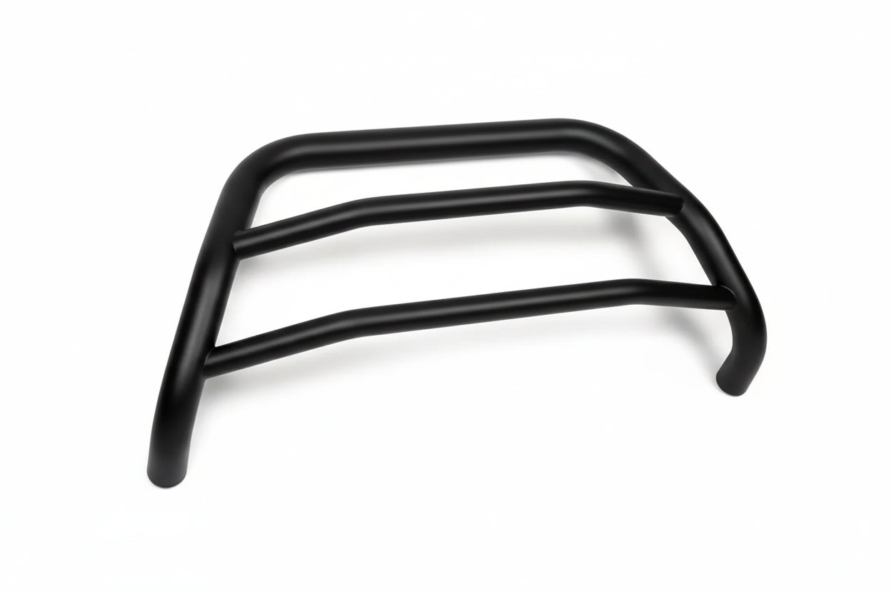 Кенгурятник WT022 Black (нерж) 4