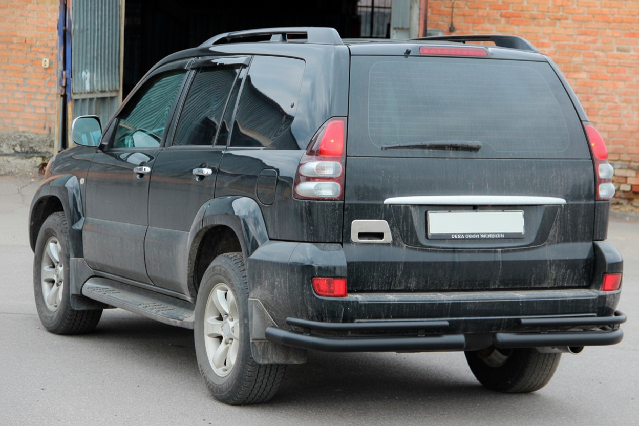 Задні подвійні куточки AK003-1 Black (2 шт., нерж) 3